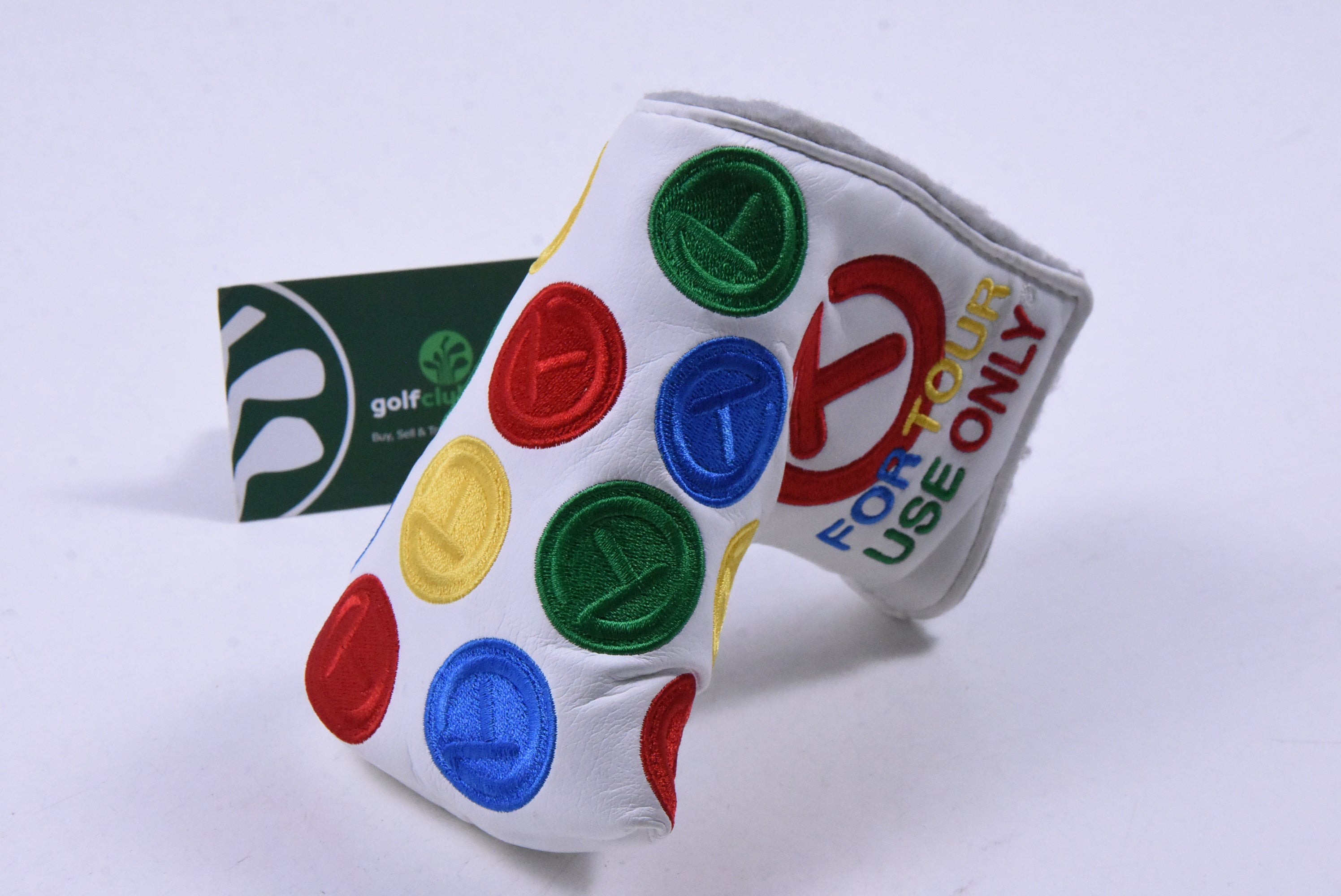 Scotty Cameron Circle T Dancing Rainbow Putter Cover / Mid-Mallet / White