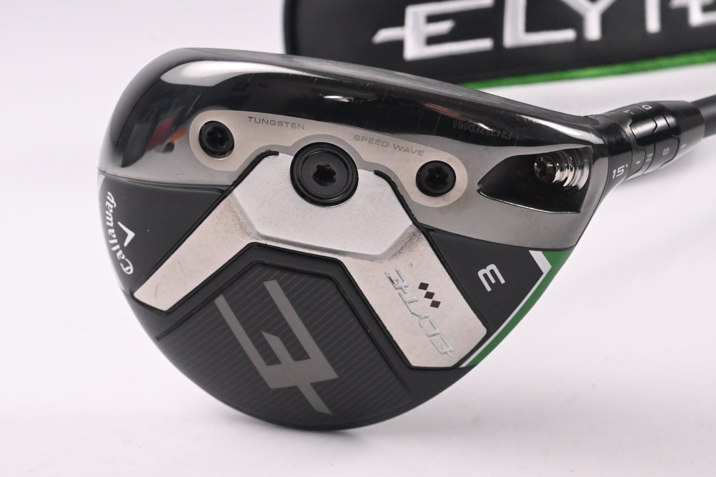 Callaway Elyte Triple Diamond #3 Wood / 15 Degree / Stiff Flex Tensei AV Blue 65