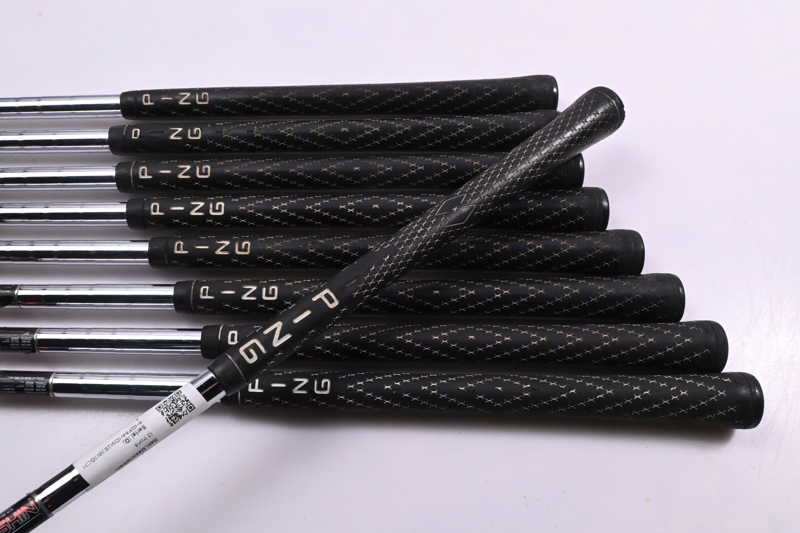 Ping i3 Irons / 3-PW+SW / White Dot / Stiff Flex Ping JZ Shafts