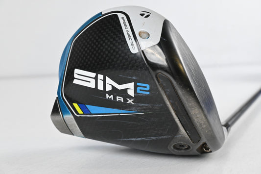 TaylorMade SIM2 Max Driver / 9 Degree / Stiff Flex Aldila Rogue Black 60 Shaft