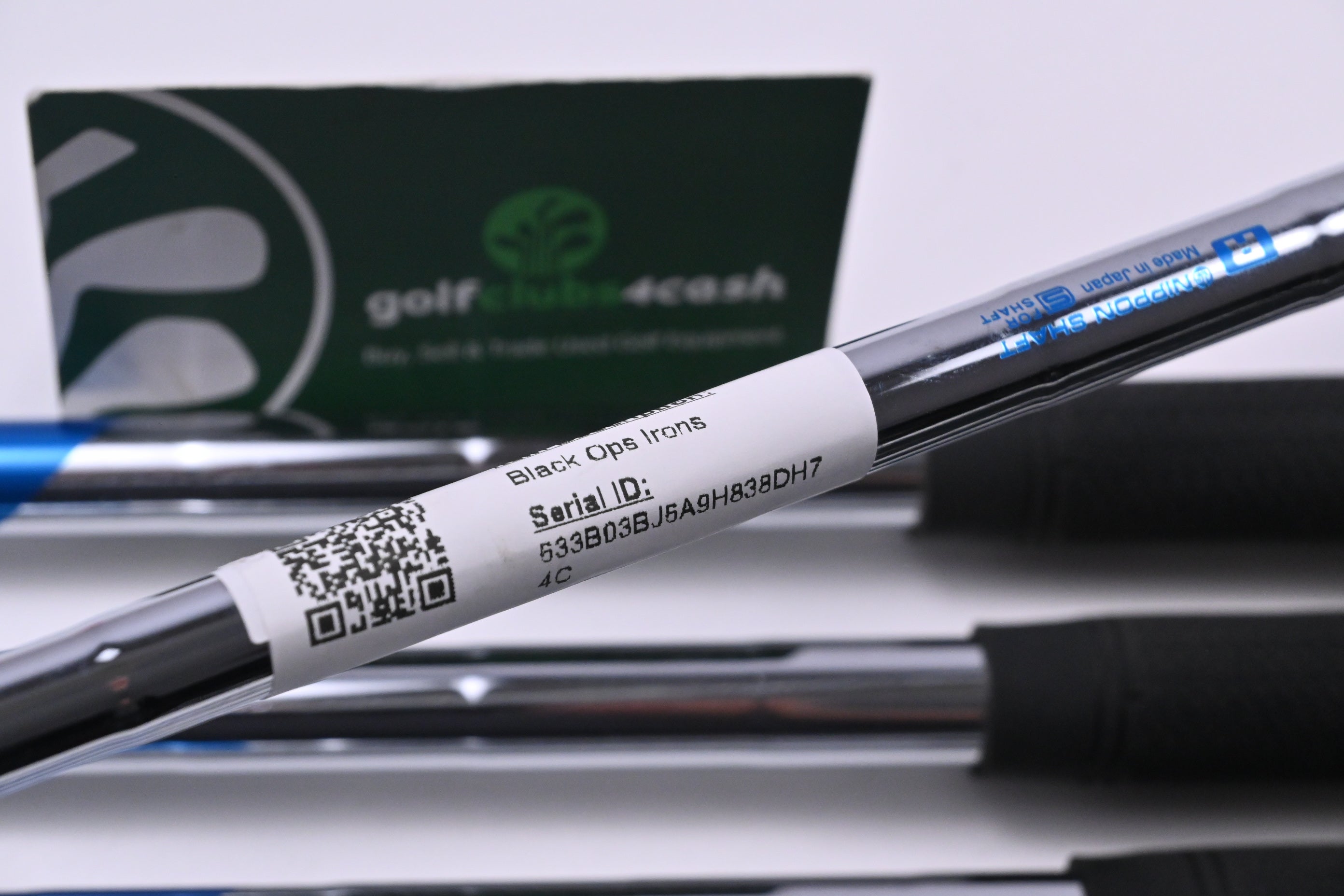 PXG Black Ops Irons / 5-PW+GW / Regular Flex NS Pro Zelos 7 Shafts