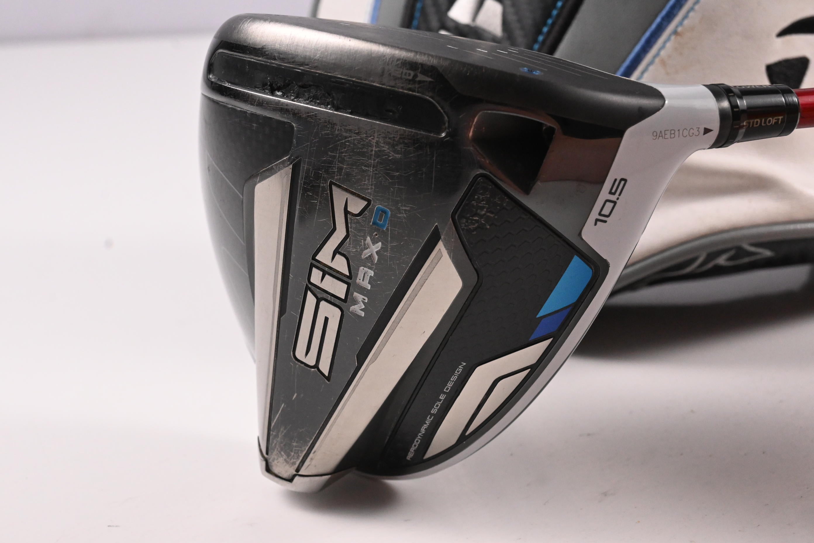 Taylormade SIM Max D Driver / 10.5 Degree / Senior Flex Evenflow Red 45 Shaft