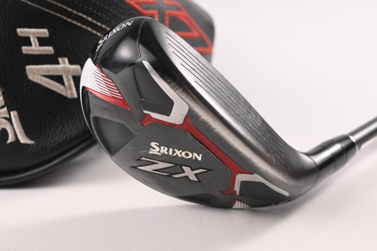 Srixon ZX #4 Hybrid / 22 Degree / Stiff Flex HZRDUS Smoke Black 80 Shaft