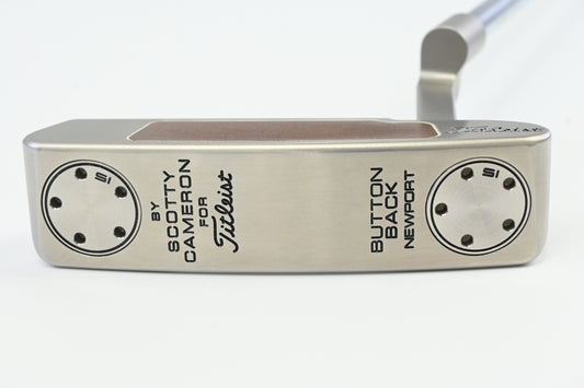 Scotty Cameron Button Back Newport Limited Release Putter / 34 Inch