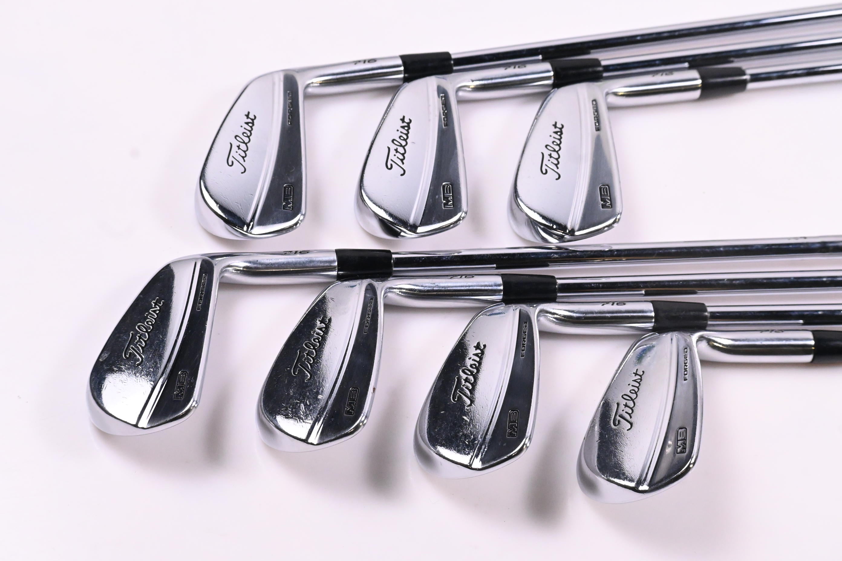 Titleist 716 MB Irons / 4-PW / Stiff Flex Dynamic Gold AMT S300 Shafts