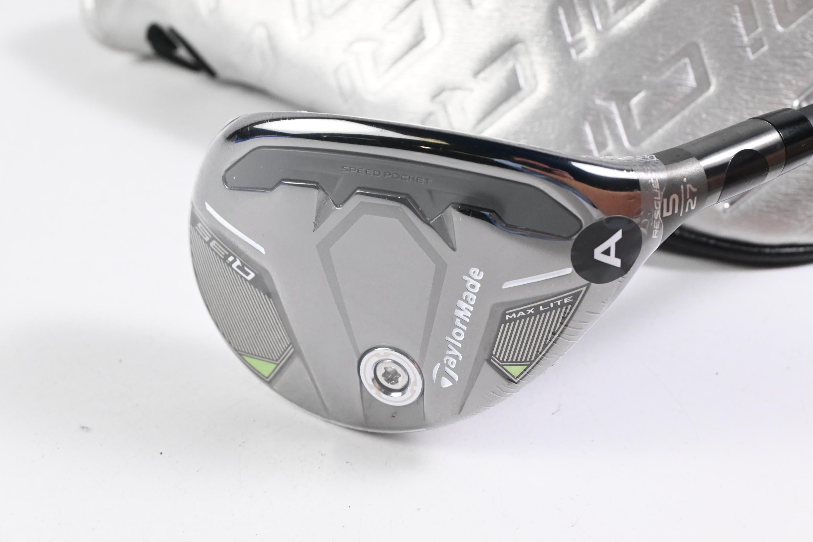 Taylormade Qi35 Max Lite #5 Hybrid / 27 Degree / Senior Flex Vanquish 5 Shaft
