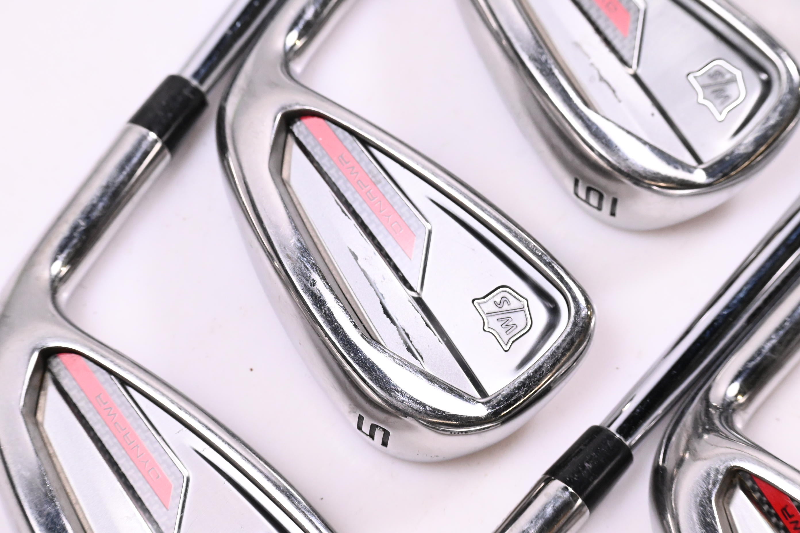 Wilson Dynapower 2023 Irons / 4-PW+SW / Stiff Flex Dynamic Gold 105 S300 Shafts