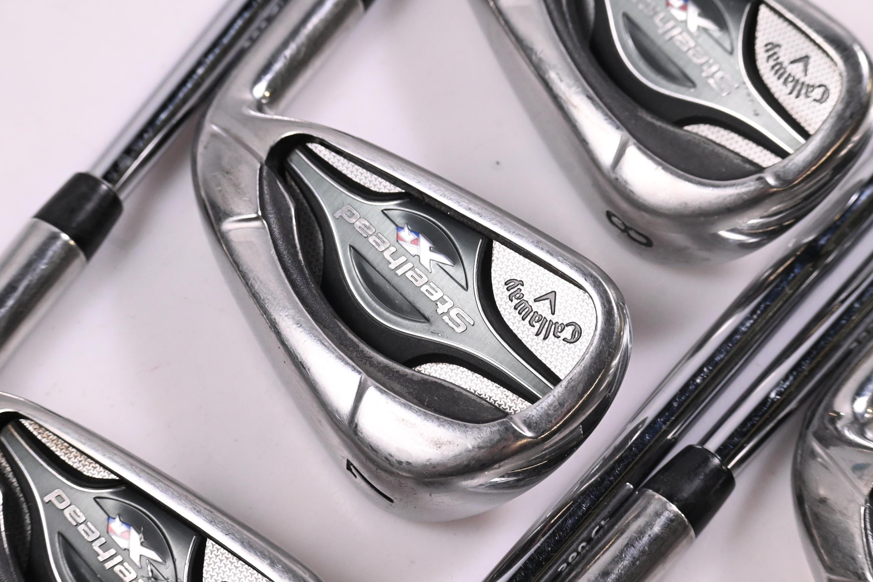 Callaway Steelhead XR Irons / 5-PW+SW / Regular Flex KBS Tour-V 100 Shafts