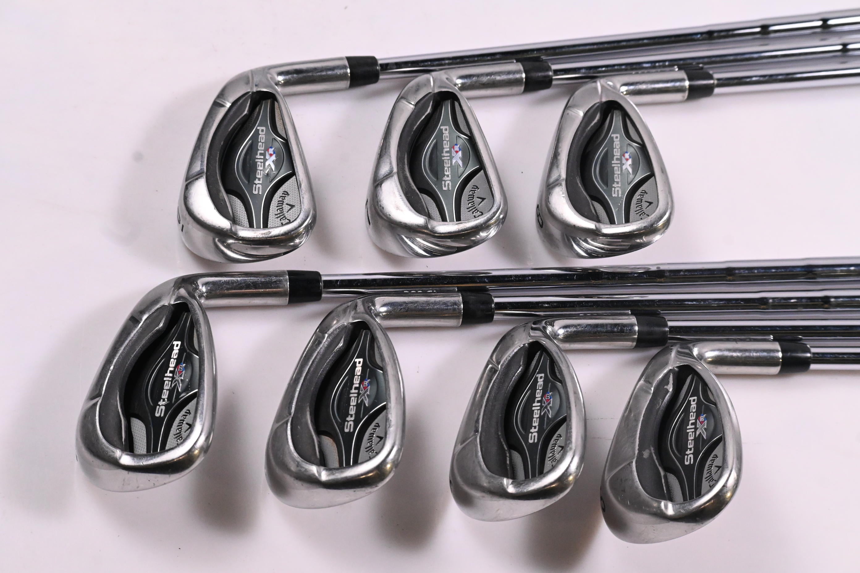 Callaway Steelhead XR Irons / 5-PW+SW / Regular Flex KBS Tour-V 100 Shafts