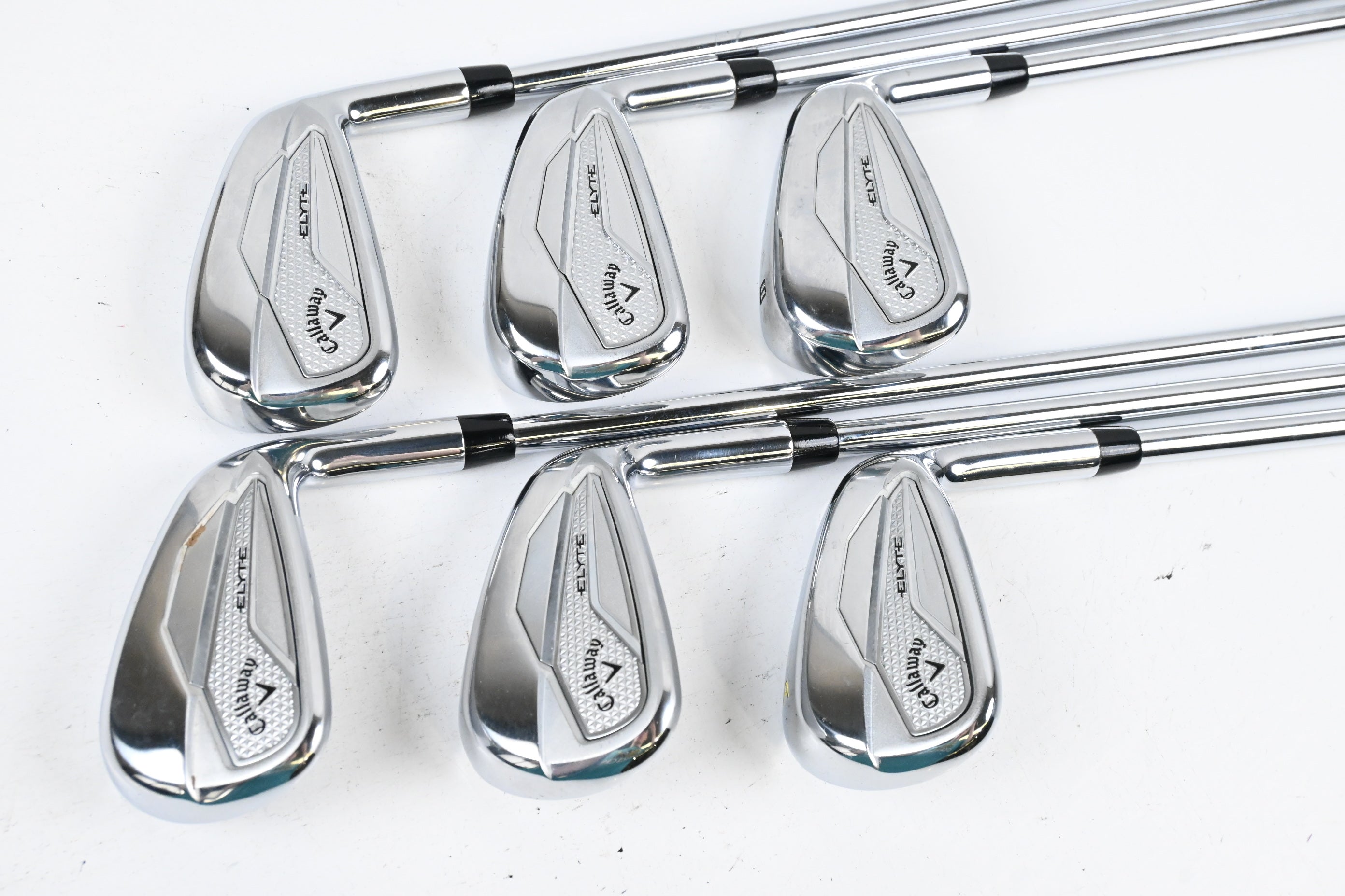 Callaway Elyte Irons / 6-PW+GW / Regular Flex AMT R300 Black Shafts