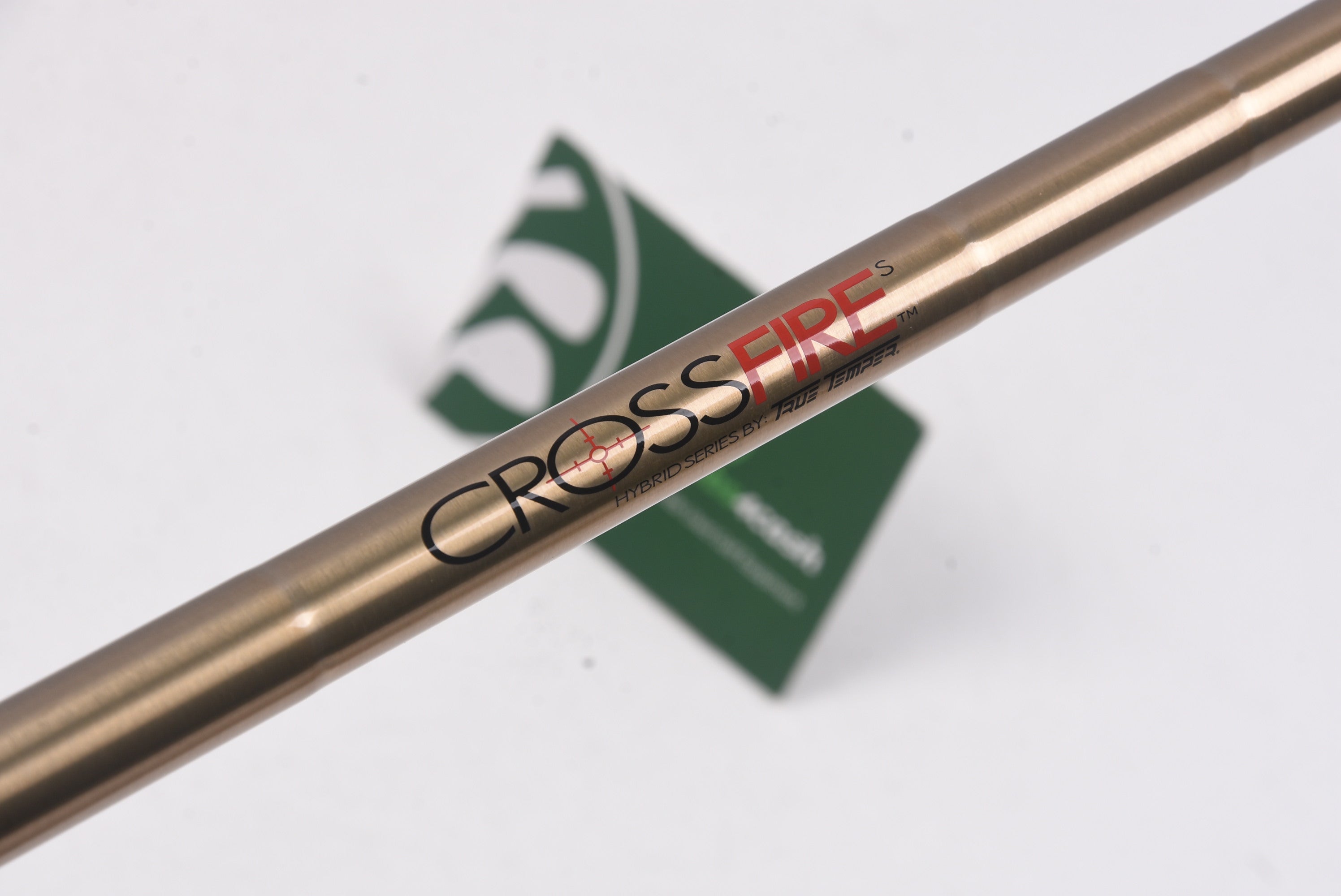 True Temper Crossfire Parallel Hybrid Shaft / Stiff Flex / 0.370" Tip / Uncut