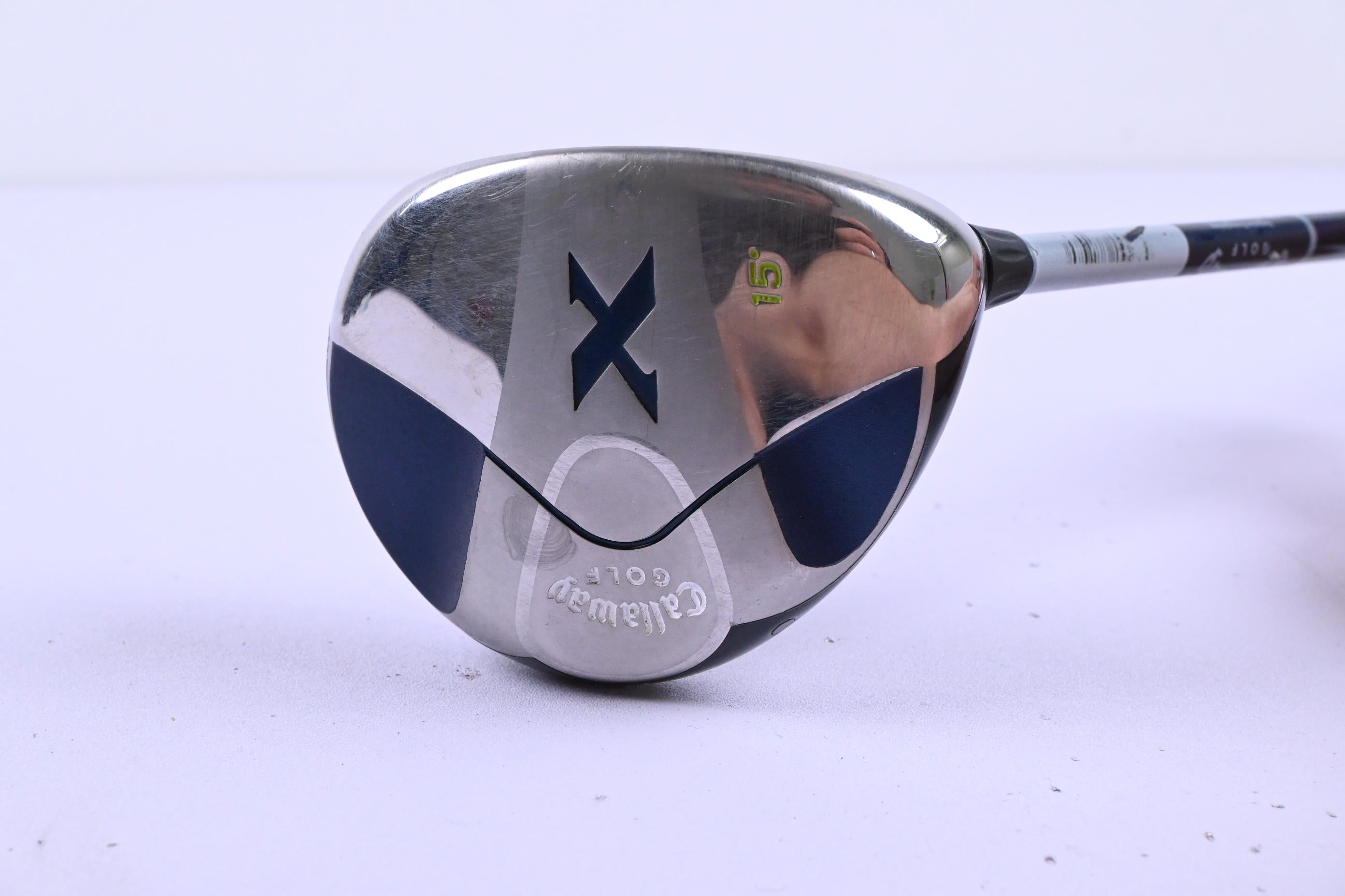 Callaway X 2008 #3 Wood / 15 Degree / Stiff Flex Fujikura Fit-On 360 Shaft