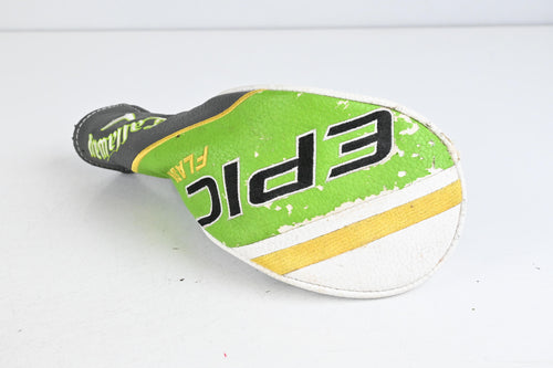 Left Hand Callaway Epic Flash #3 Wood / 15 Degree / Regular Flex EvenFlow Green