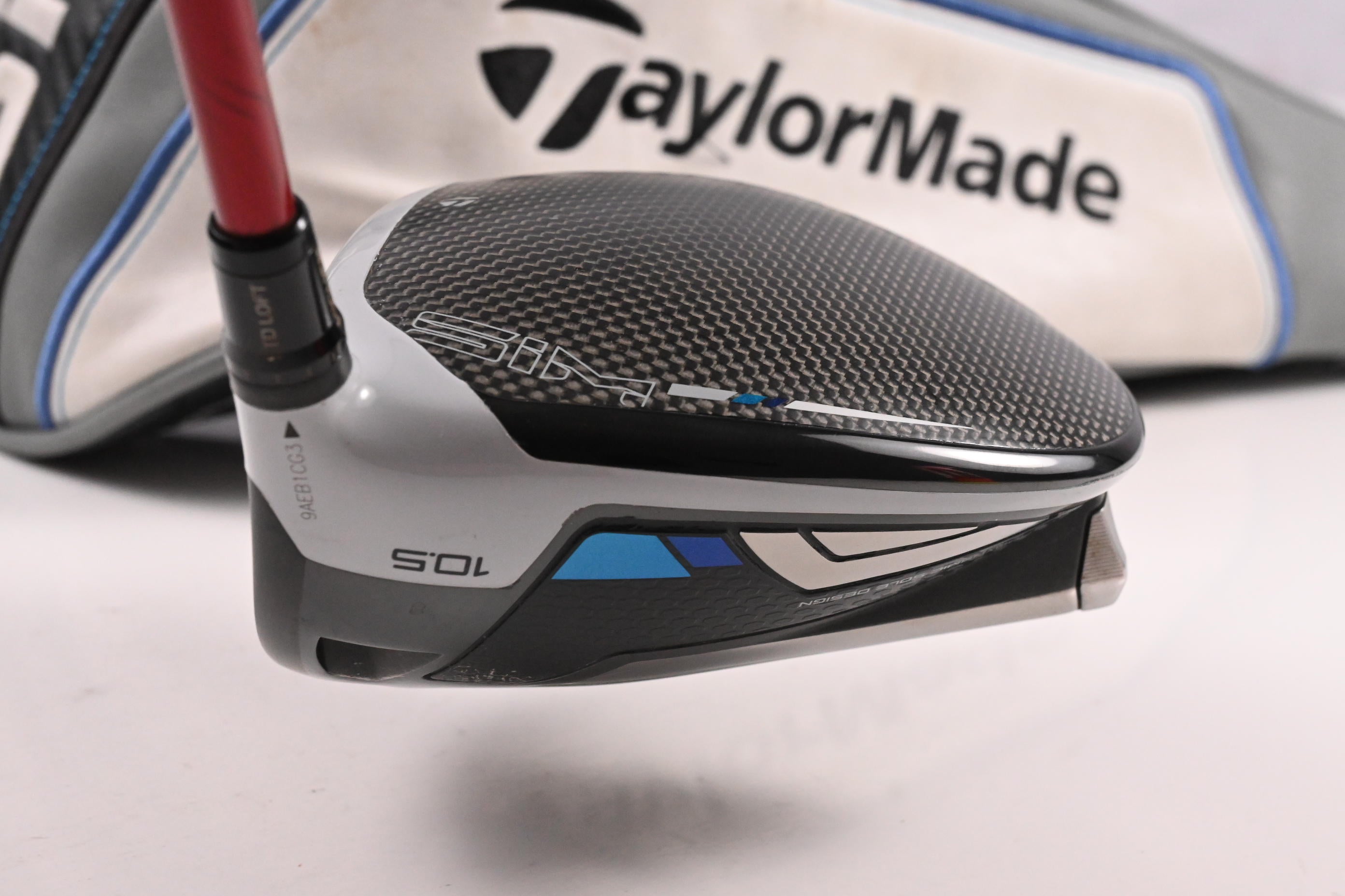 Taylormade SIM Max D Driver / 10.5 Degree / Senior Flex Evenflow Red 45 Shaft