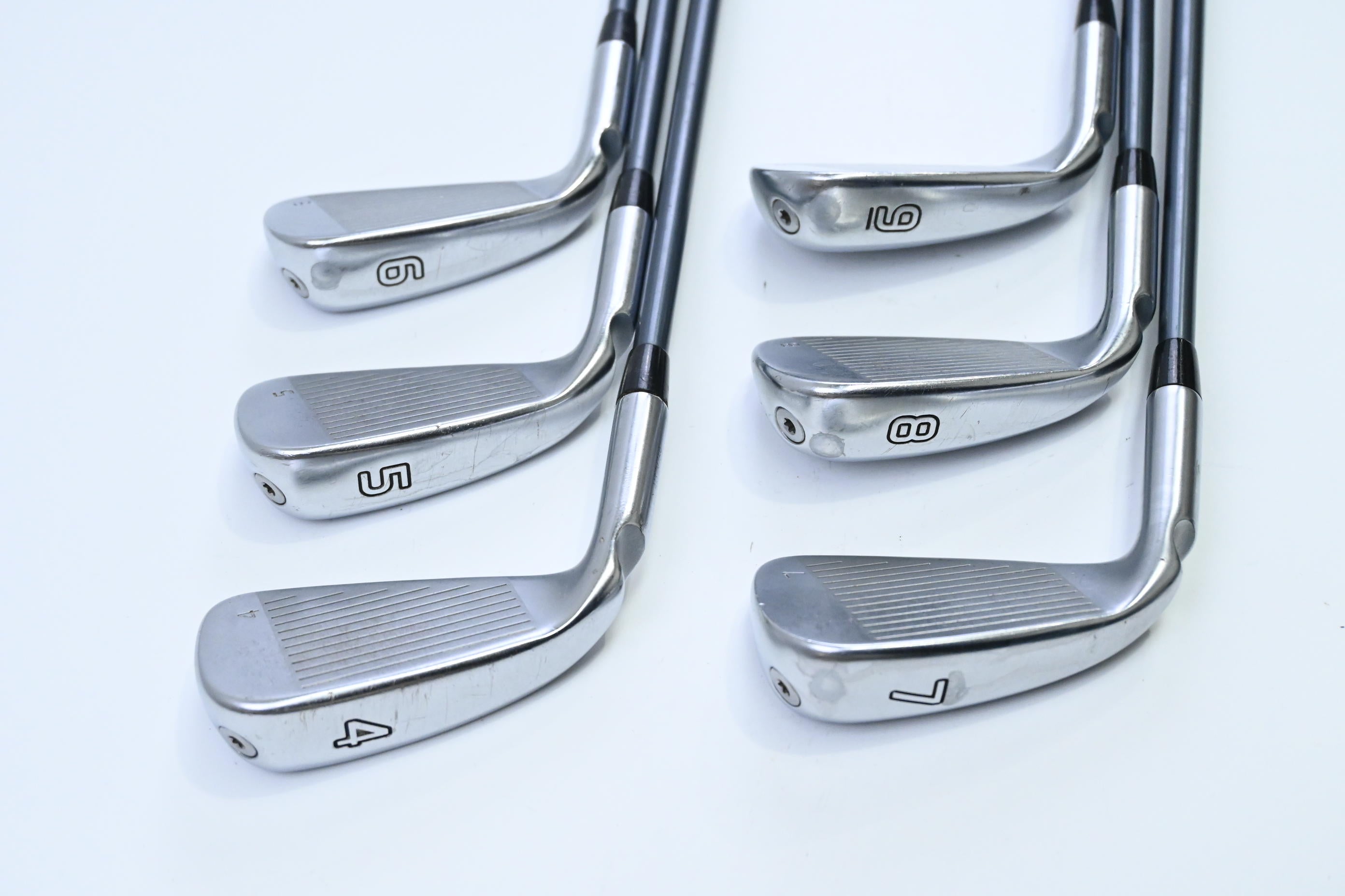 Ping G425 Irons / 4-9 / Green Dot / Regular Flex Ping Alta CB Slate Shafts