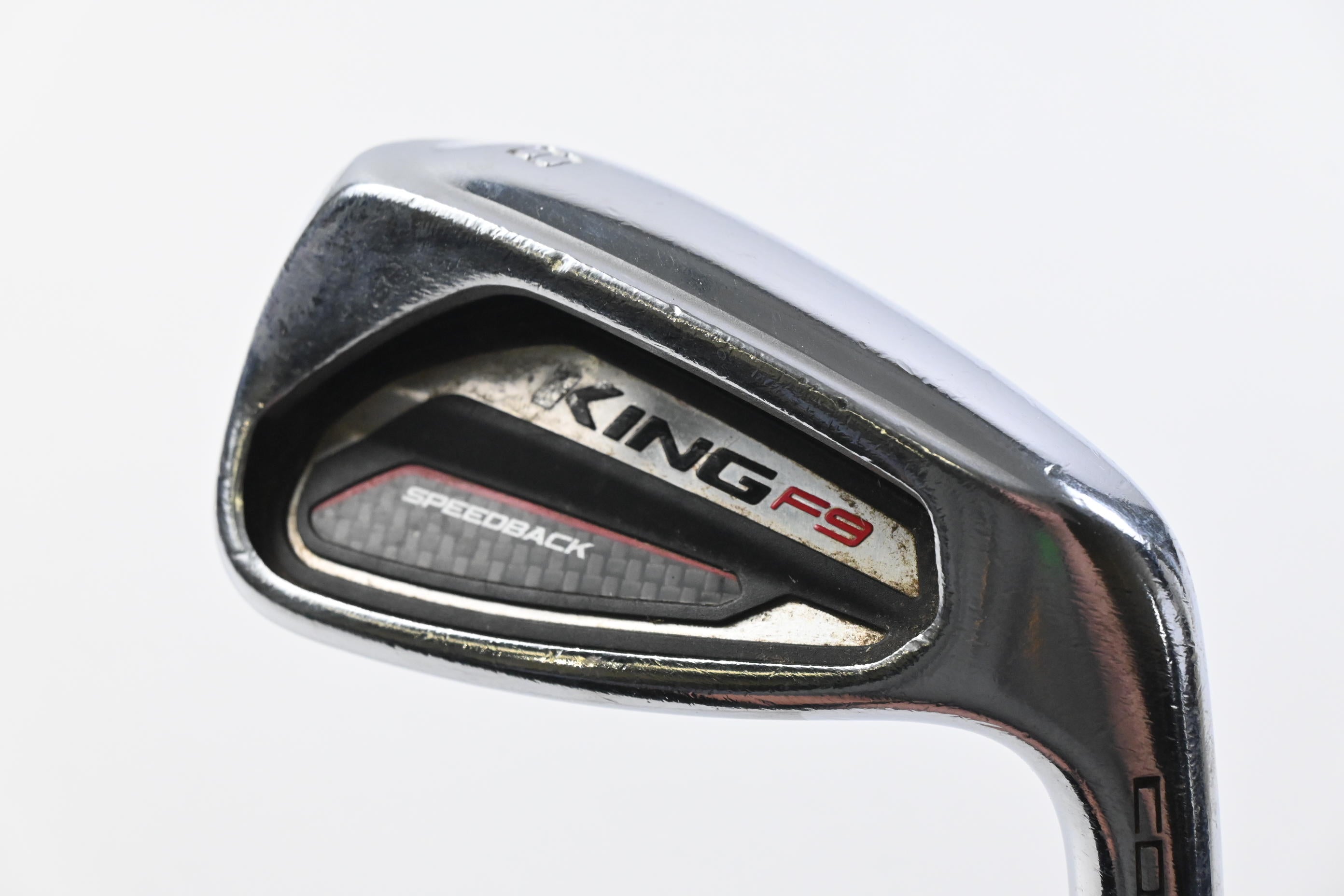 Cobra King F9 #8 Iron / Regular Flex KBS Tour C-Taper Lite 105 Shaft