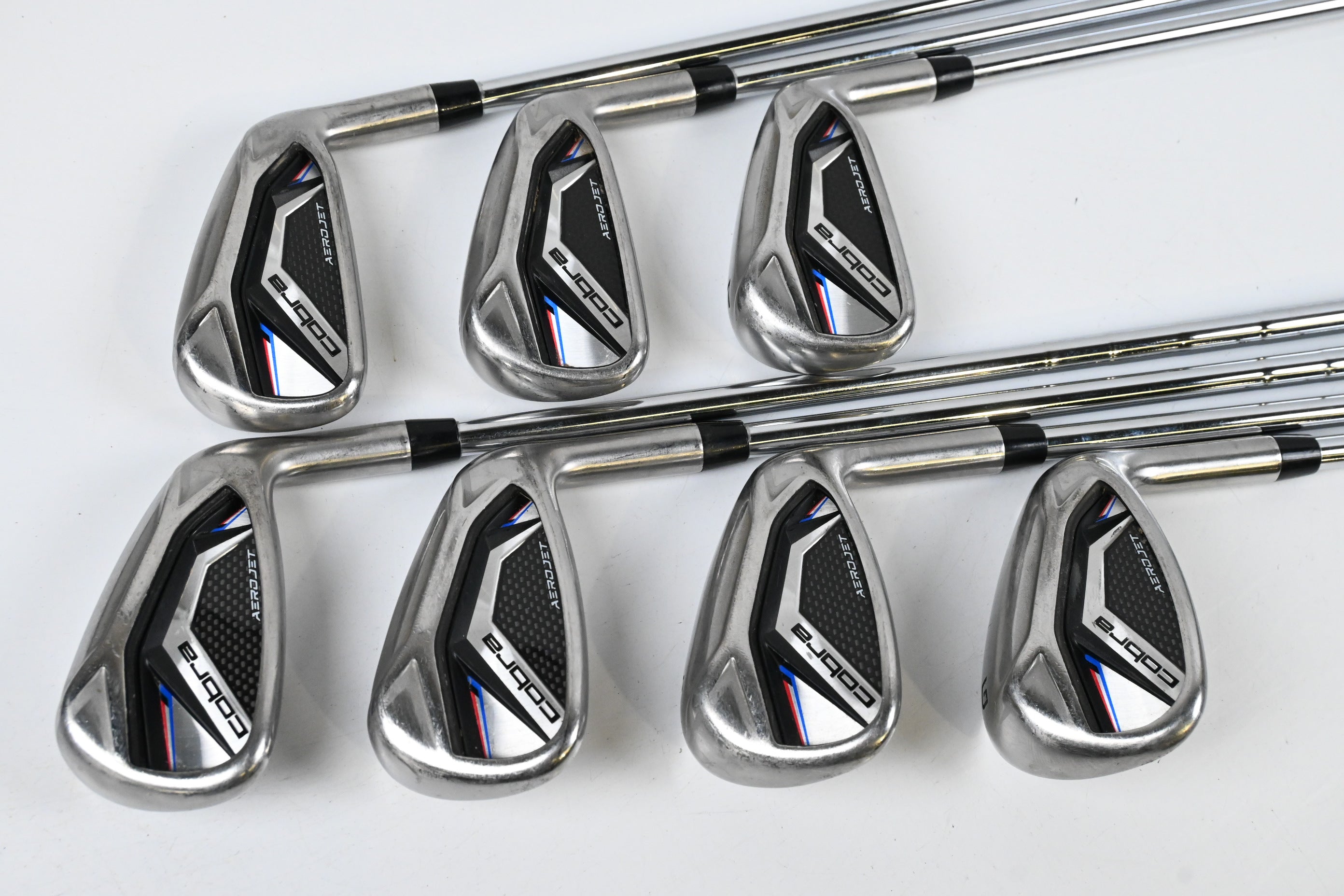 Cobra Aerojet Irons / 5-PW+GW / Regular Flex KBS Tour Lite Shafts