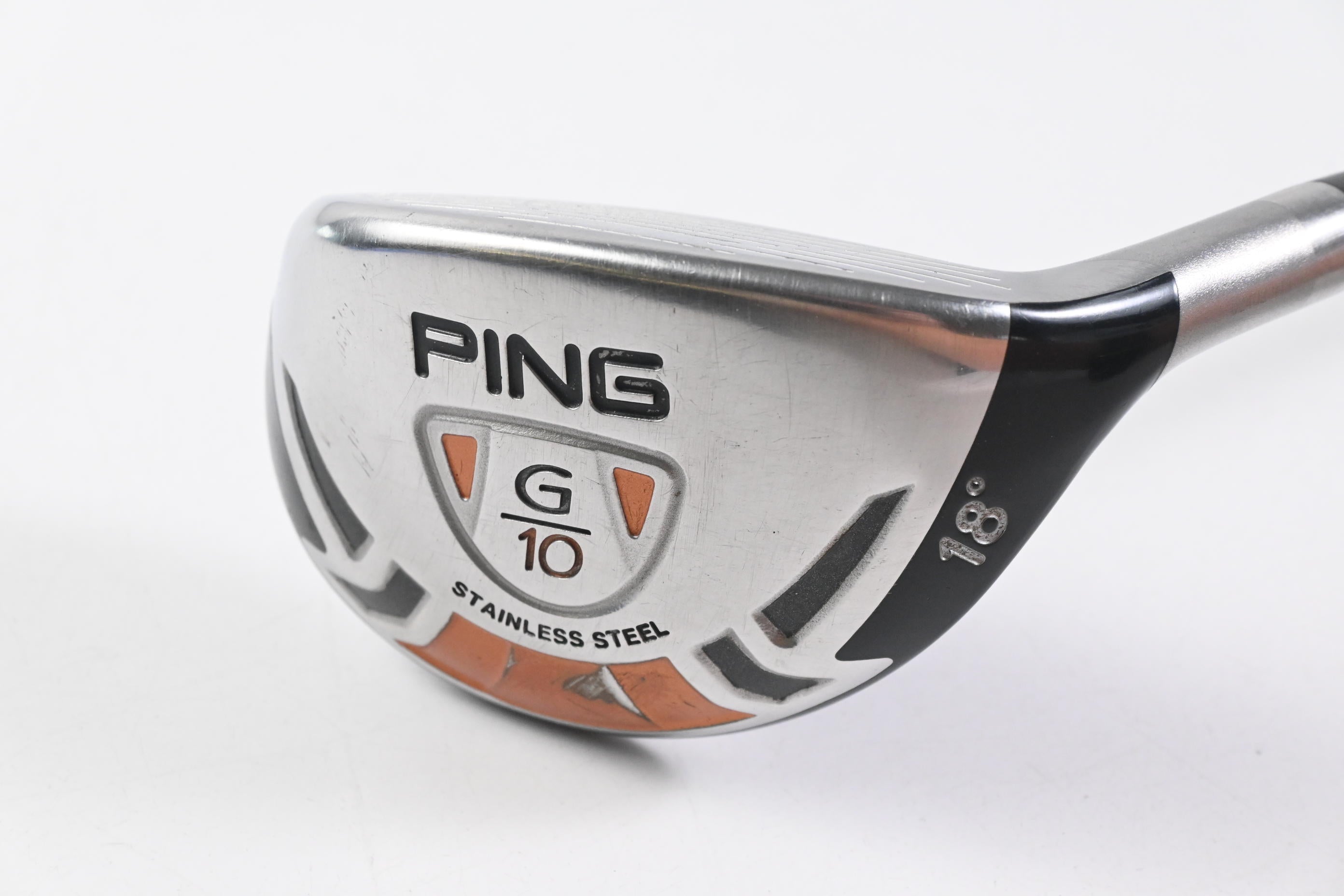 Ping G10 #3 Hybrid / 18 Degree / Regular Flex Grafalloy Pro Launch Red Shaft