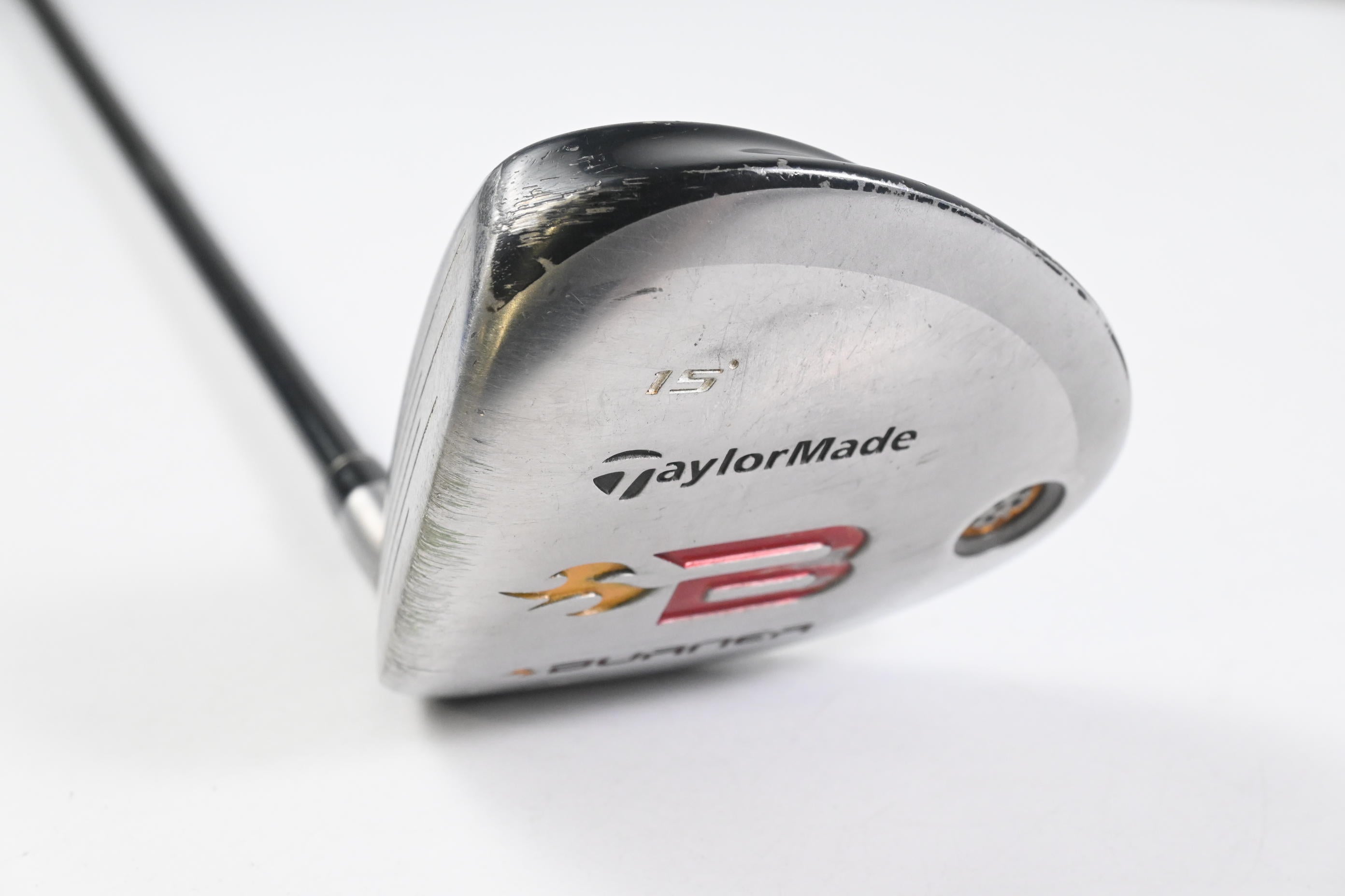 Left Hand Taylormade Burner 2008 #3 Wood / 15 Degree / Regular Flex REAX 49