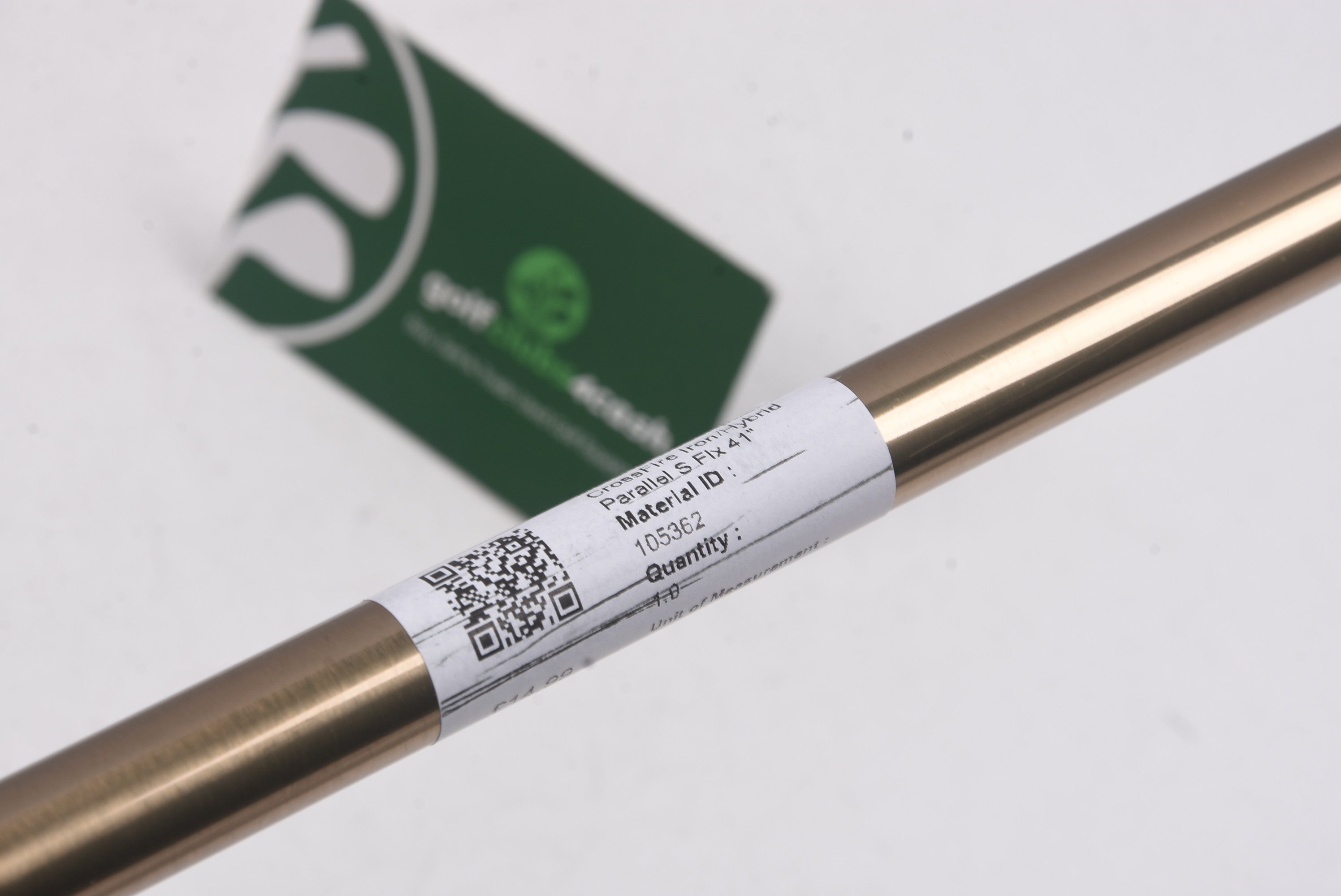 True Temper Crossfire Parallel Hybrid Shaft / Stiff Flex / 0.370" Tip / Uncut