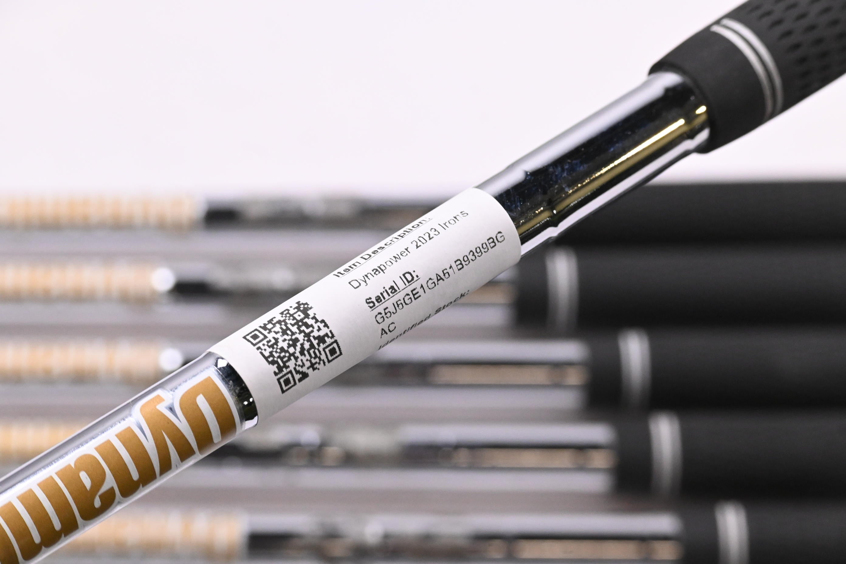 Wilson Dynapower 2023 Irons / 4-PW+SW / Stiff Flex Dynamic Gold 105 S300 Shafts