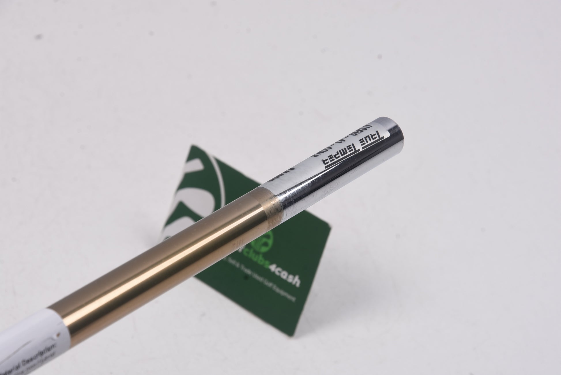 True Temper Crossfire Parallel Hybrid Shaft / Stiff Flex / 0.370" Tip / Uncut