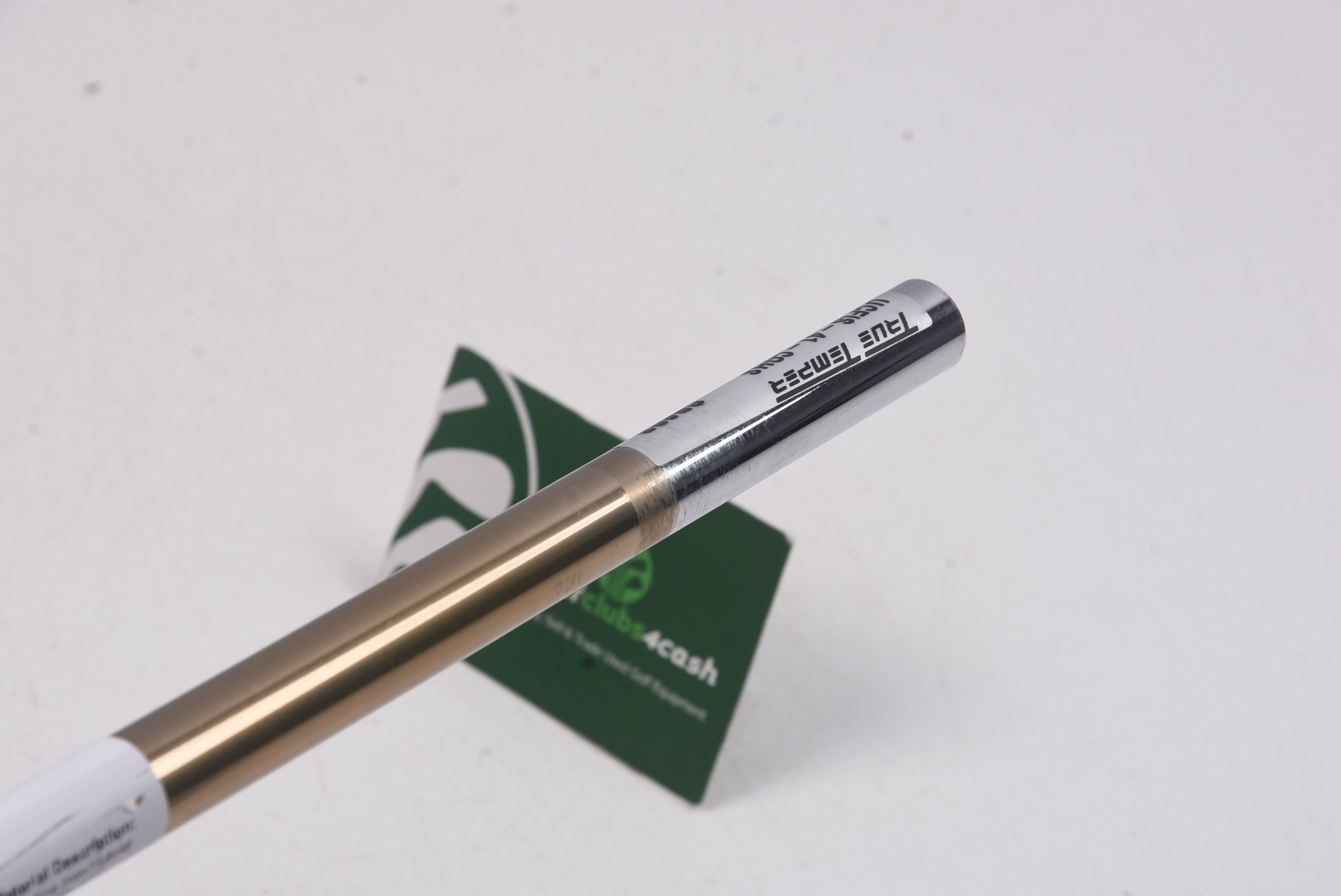 True Temper Crossfire Parallel Hybrid Shaft / Stiff Flex / 0.370" Tip / Uncut