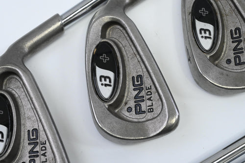Ping i3+ Irons / 2-PW / Black Dot / Regular Flex Ping Cushin Z-Z65 Shafts