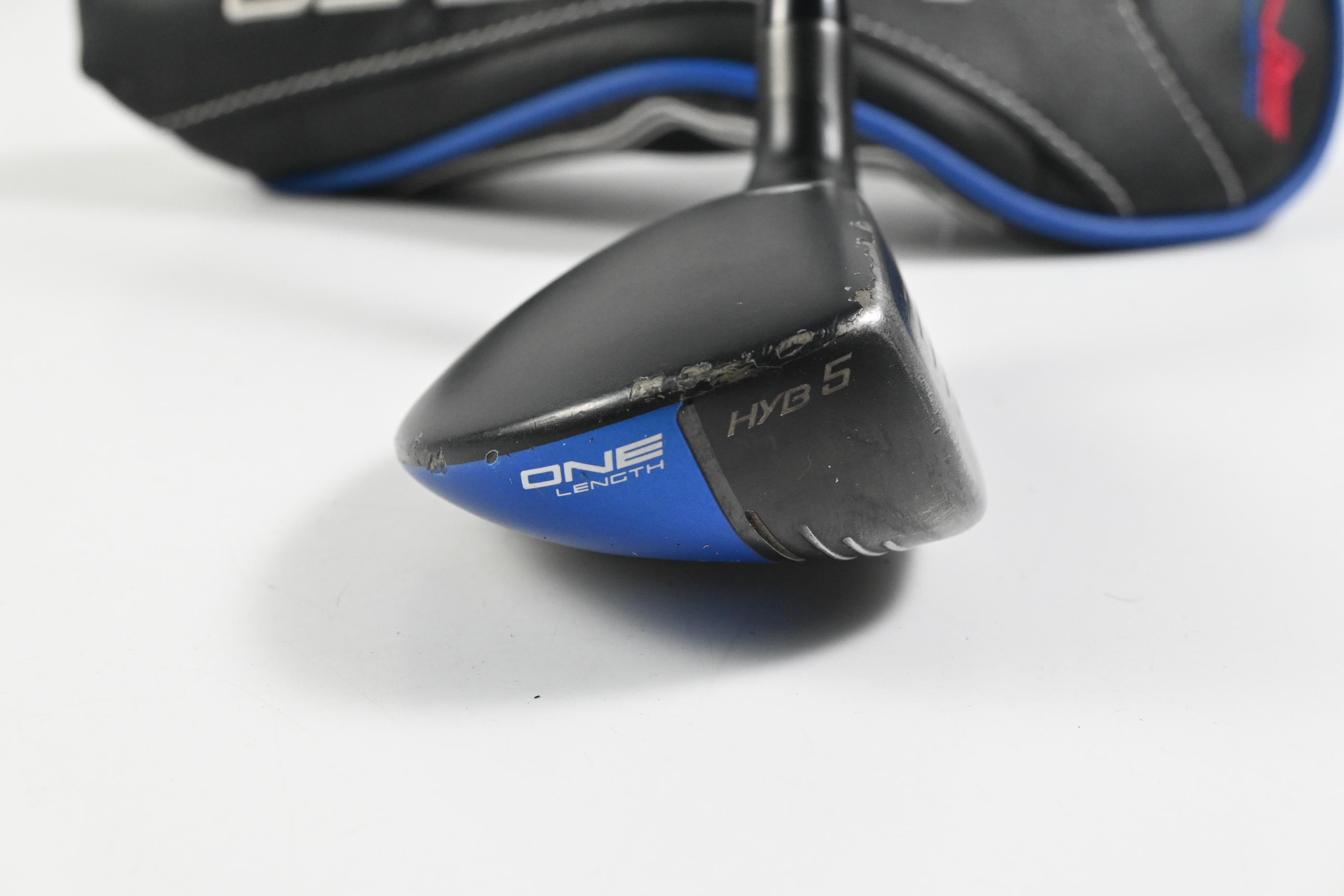 Cobra King F9 One Length #5 Hybrid / 24 Degree / Senior Flex Atmos Black 7 Shaft