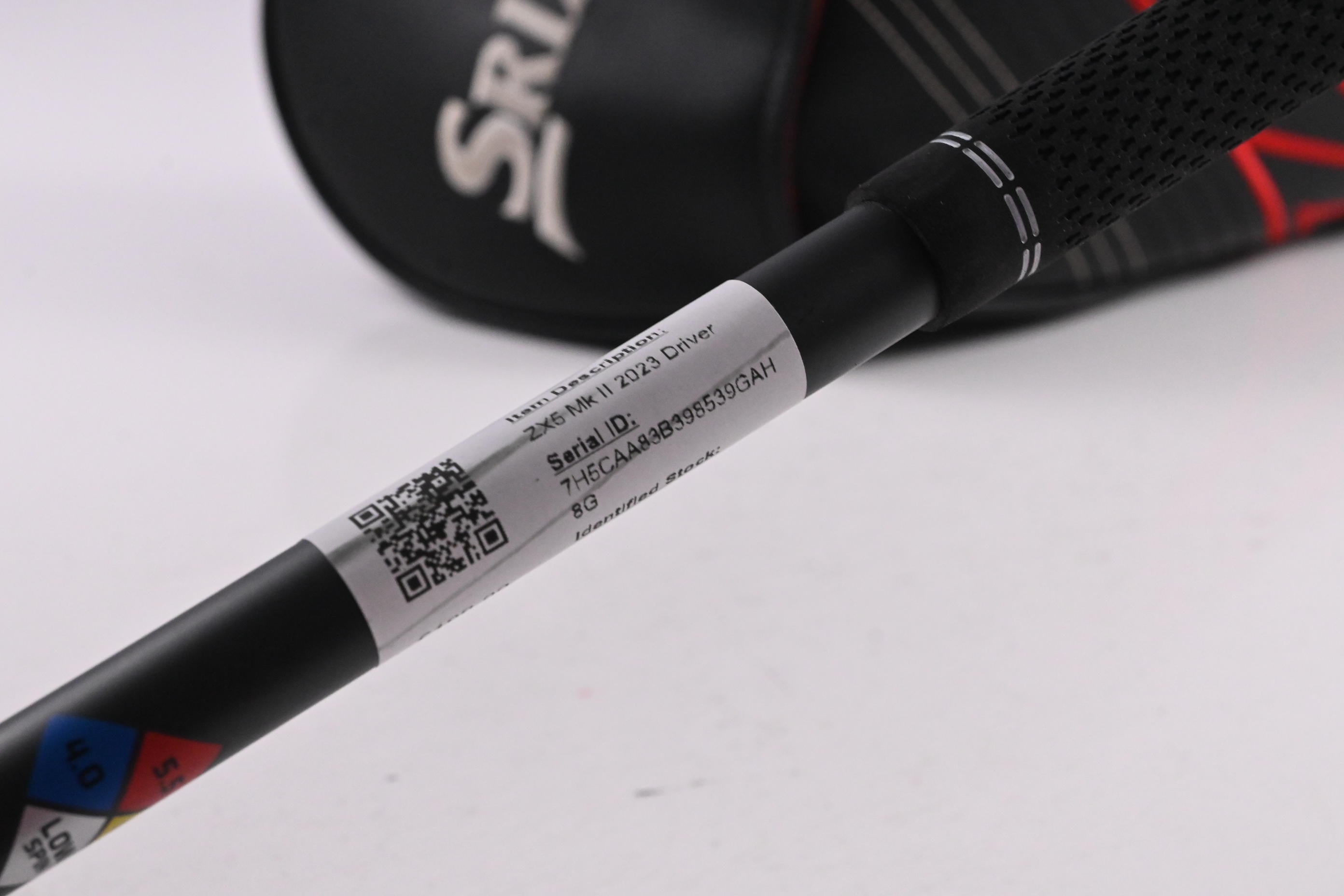 Srixon ZX5 Mk II 2023 Driver / 10.5 Degree / Regular Flex HZRDUS Smoke Black 60