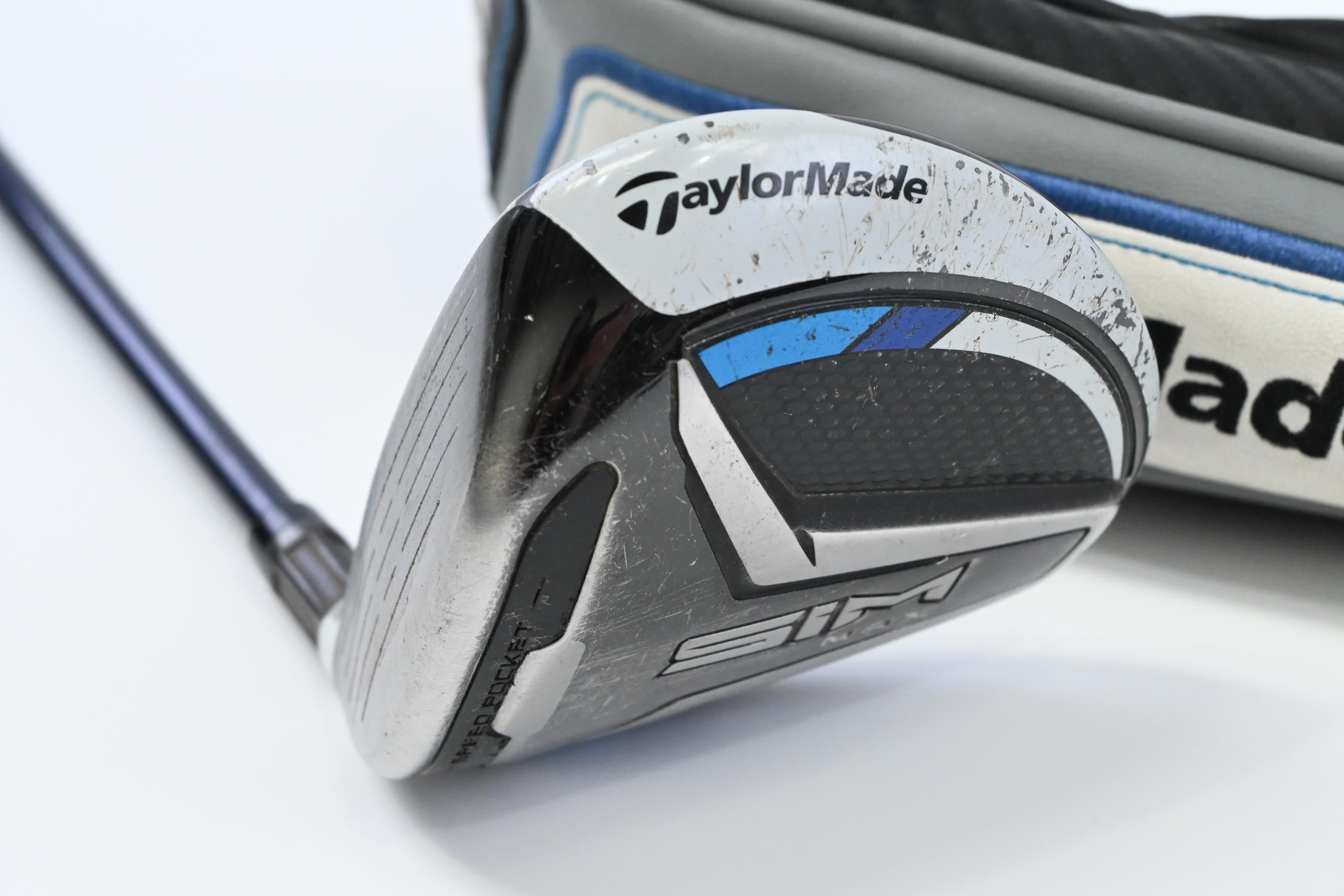 Left Hand Taylormade SIM2 Max #3 Wood / 15 Degree / Stiff Flex Ventus Blue 6