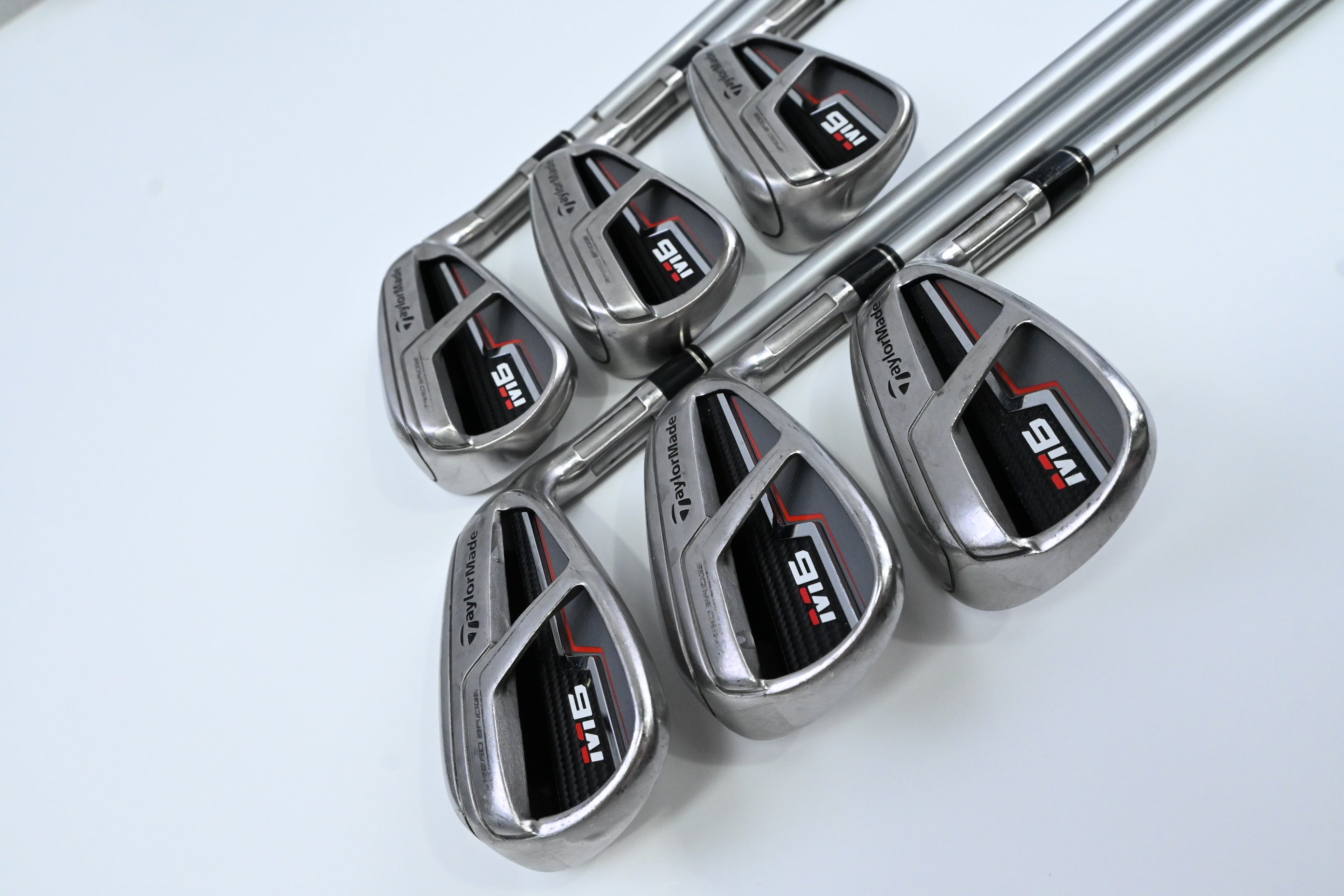 Taylormade M6 Irons / 5-PW / Stiff Flex Fubuki TM 6 Shafts