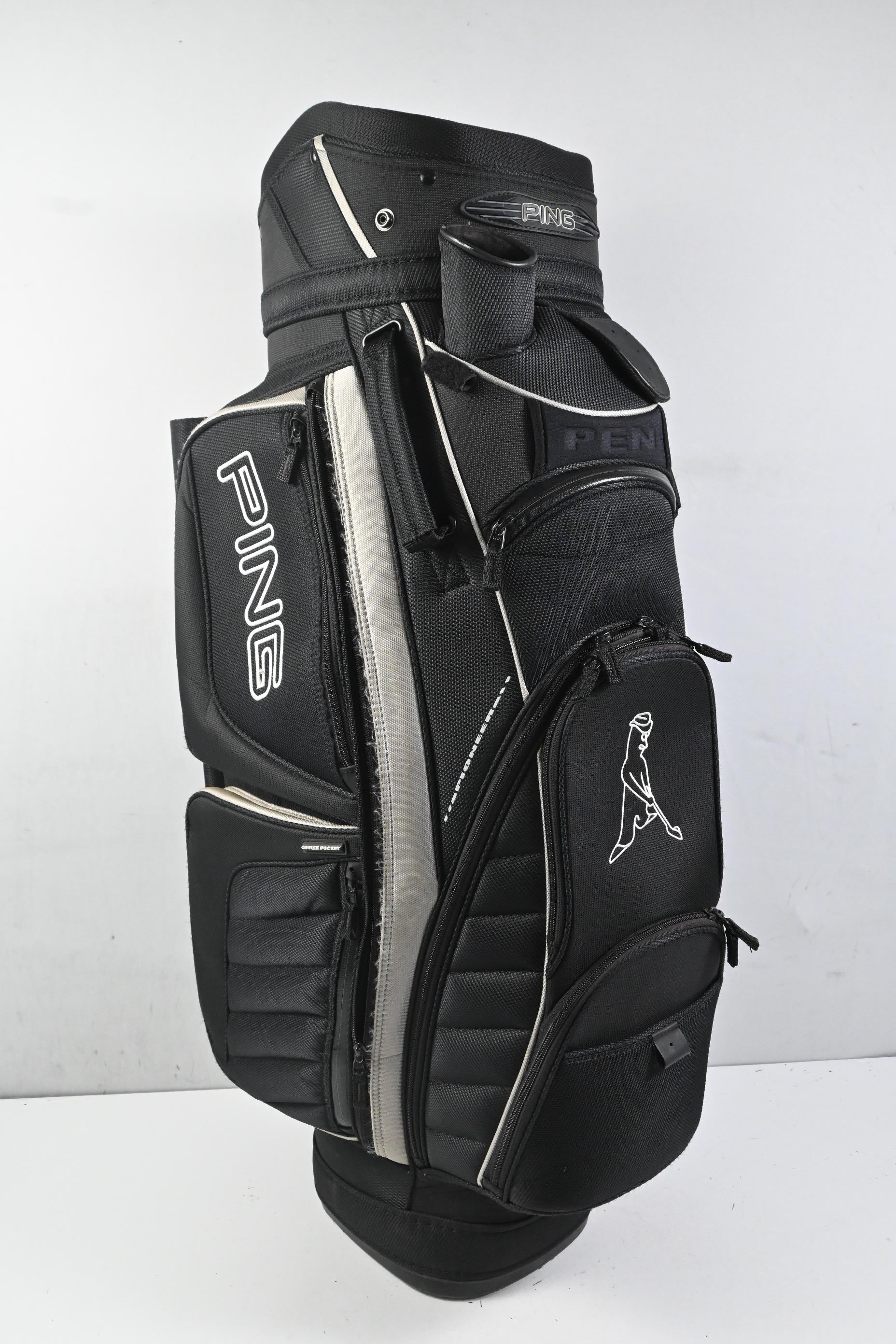 Ping Cart Bag / 14-Way Divider / Black, White