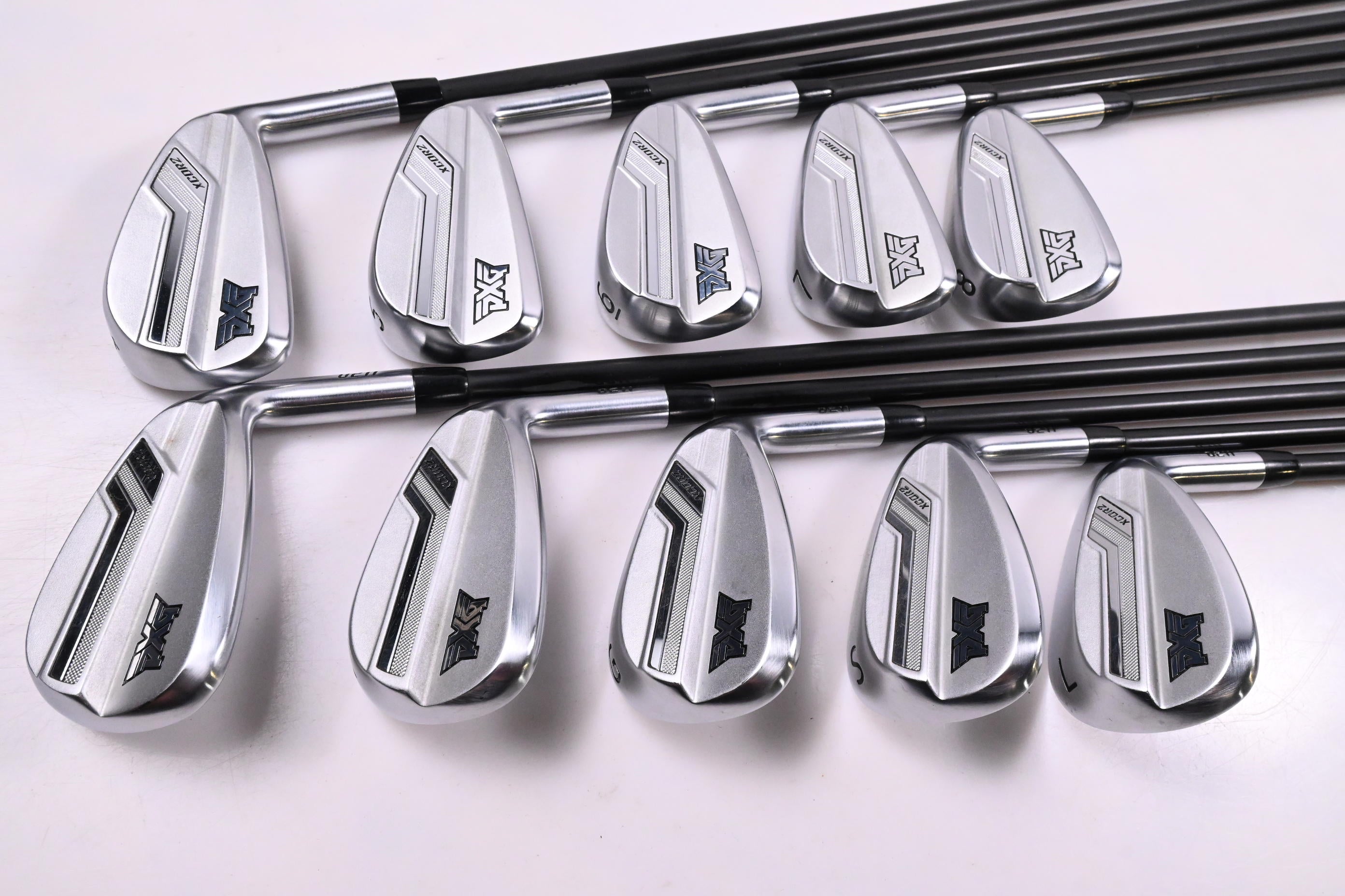 PXG 0211 XCOR2 Irons / 4-PW+GW+SW+LW / Regular Flex MMT 70 Shafts