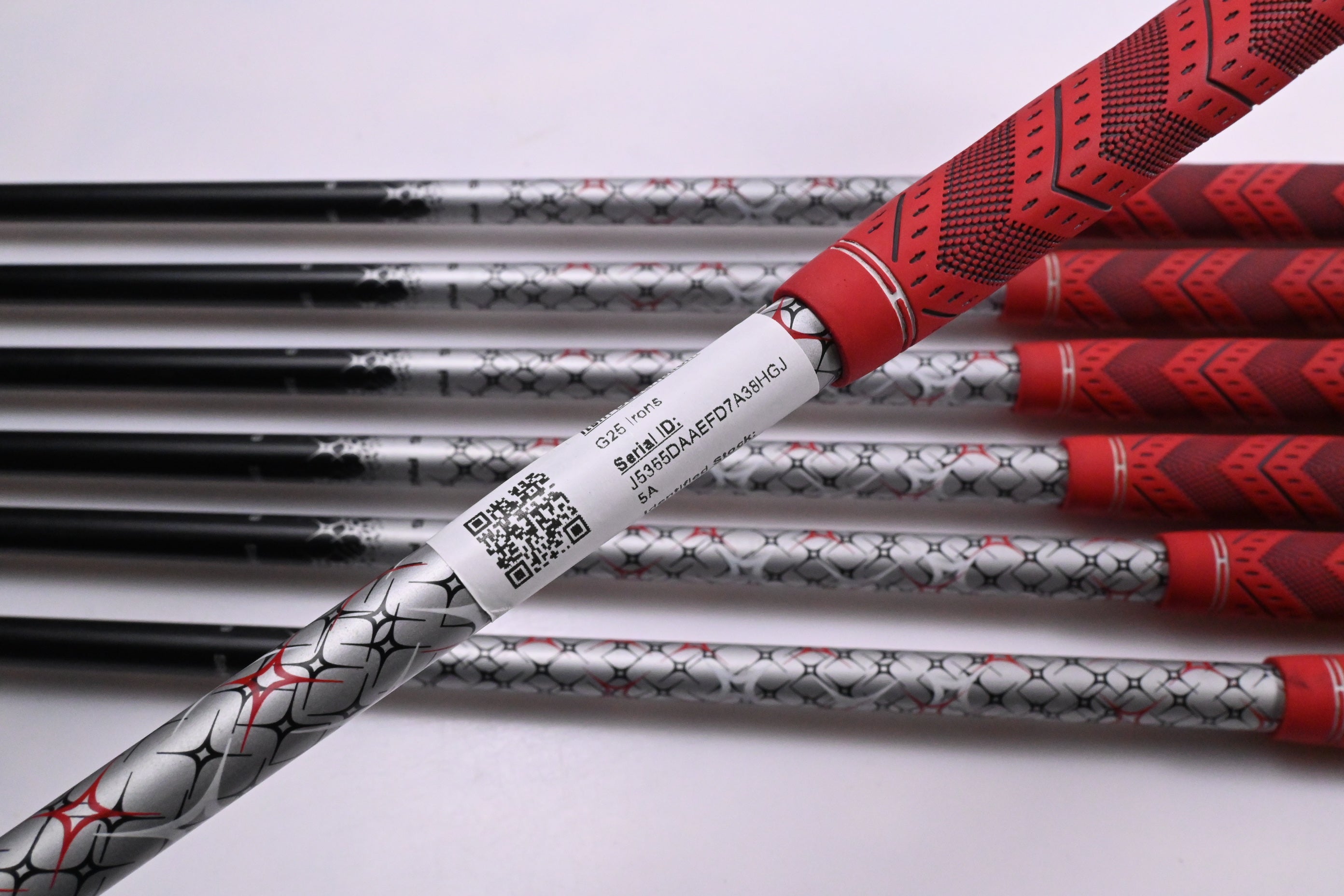 Ping G25 Irons / 5-PW+SW / Purple Dot / Senior Flex Ping TFC 189 Shafts