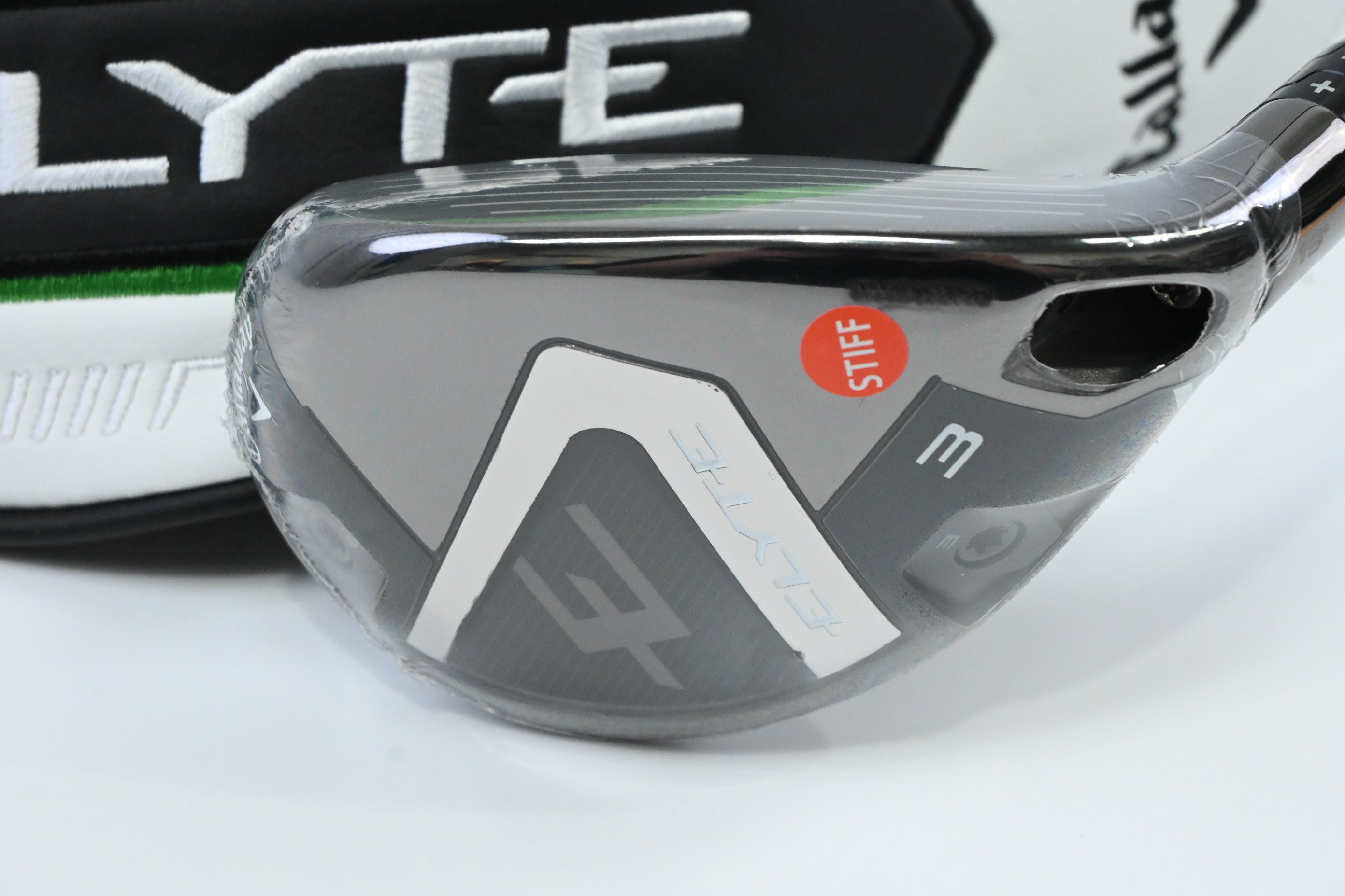 Callaway Elyte #3 Hybrid / 19 Degree / Stiff Flex Denali Charcoal 70 Shaft