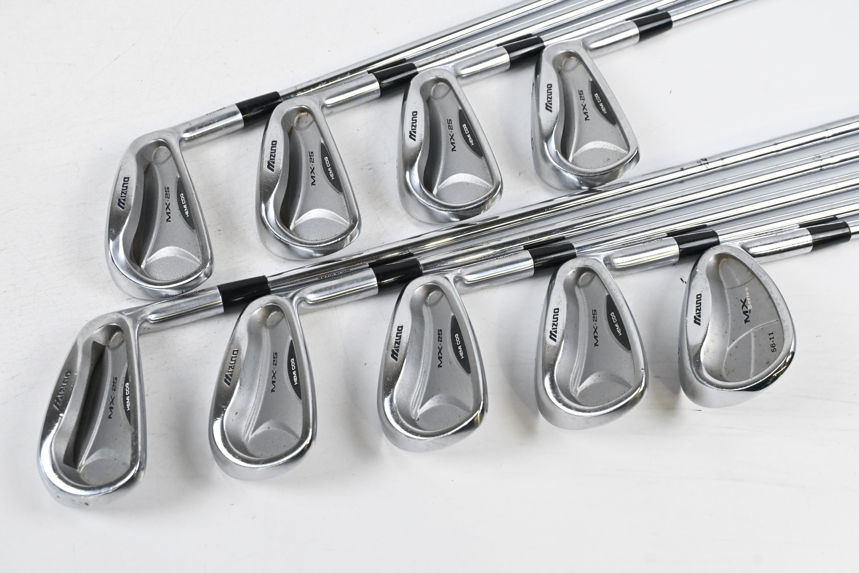 Mizuno MX-25 Irons / 3-PW+SW / Regular Flex Dynalite Gold Shafts