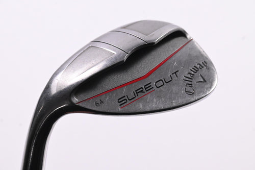 Left Hand Callaway Sureout Lob Wedge / 64 Degree / Wedge Flex KBS 90 Shaft