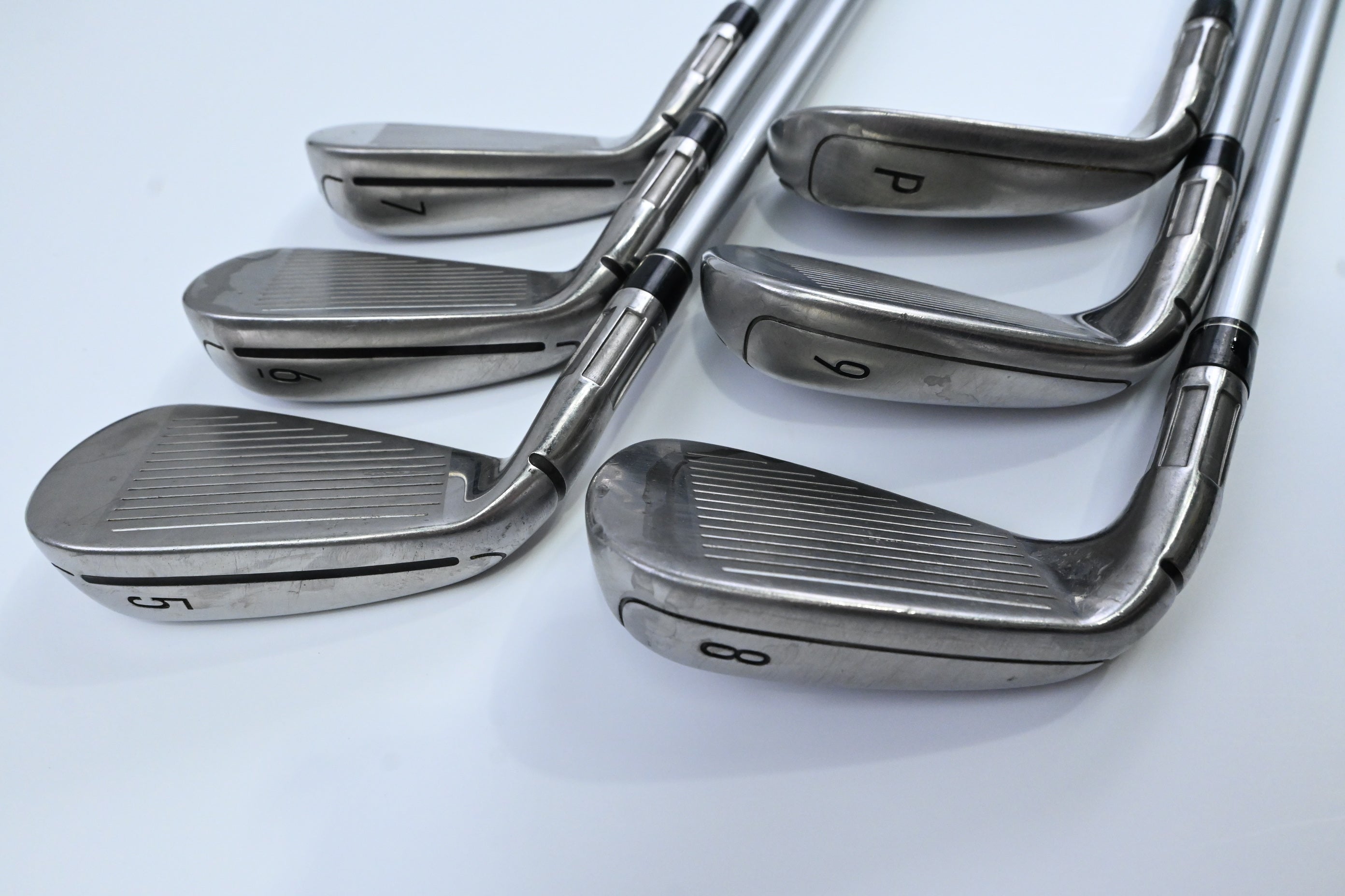 Taylormade M6 Irons / 5-PW / Stiff Flex Fubuki TM 6 Shafts