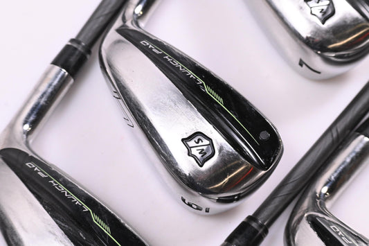 Wilson Launch Pad 2022 Irons / 5-PW / Regular Flex Evenflow 65 Shafts
