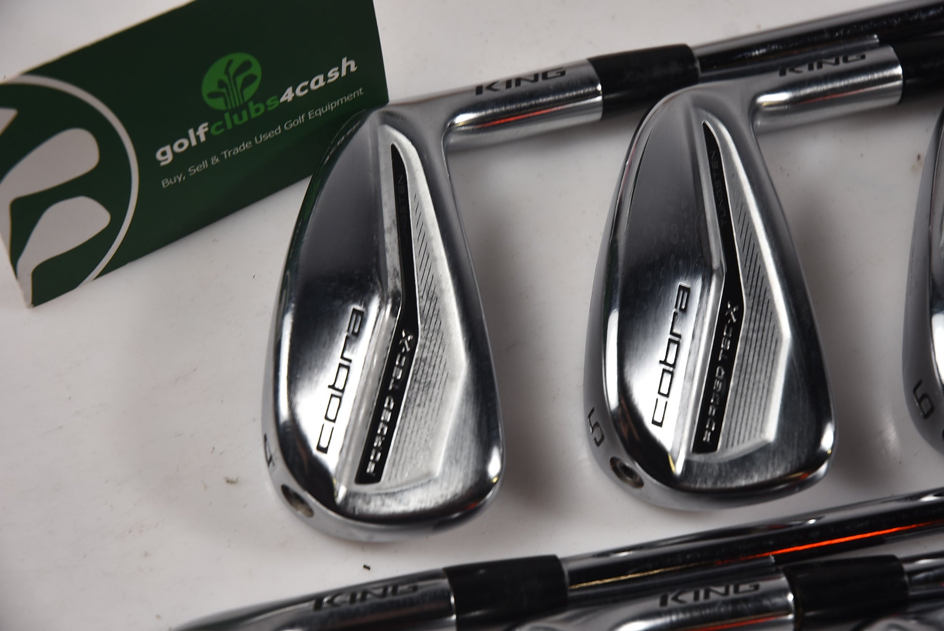 Cobra King Forged Tec X Irons / 4-PW / Stiff Flex KBS Tour Lite Shafts