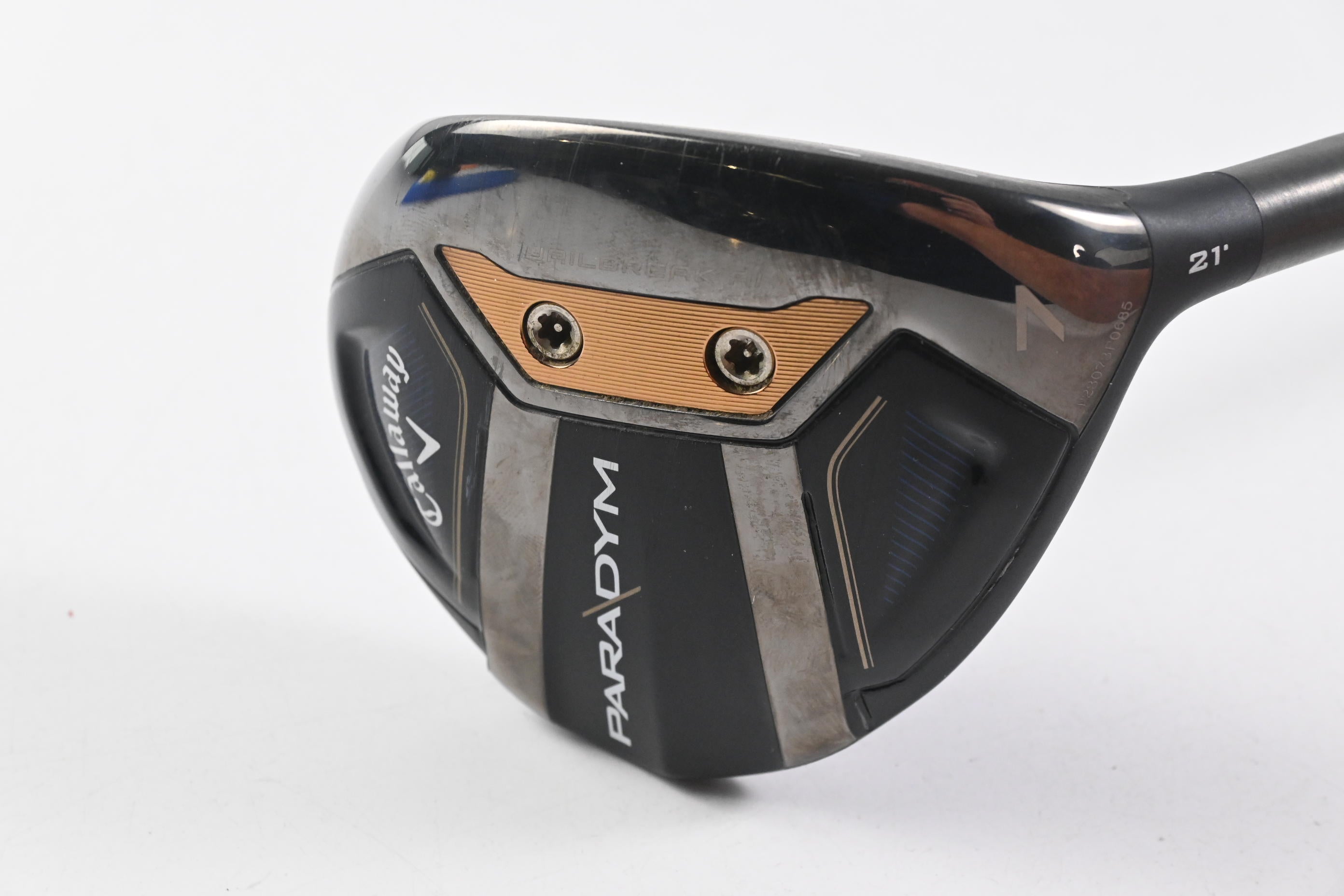 Callaway Paradym #7 Wood / 21 Degree / Senior Flex Aldila Ascent 50 Shaft