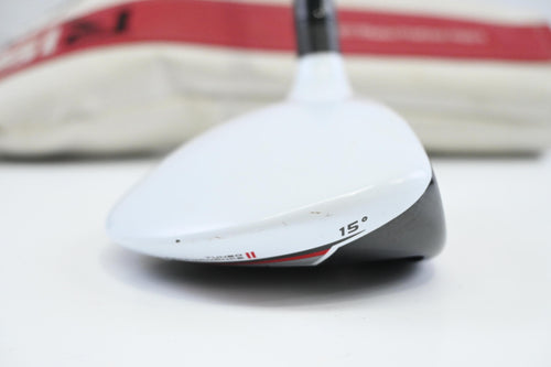 Taylormade R15 #3 Wood / 15 Degree / Stiff Flex Fujikura Speeder 67 Evolution