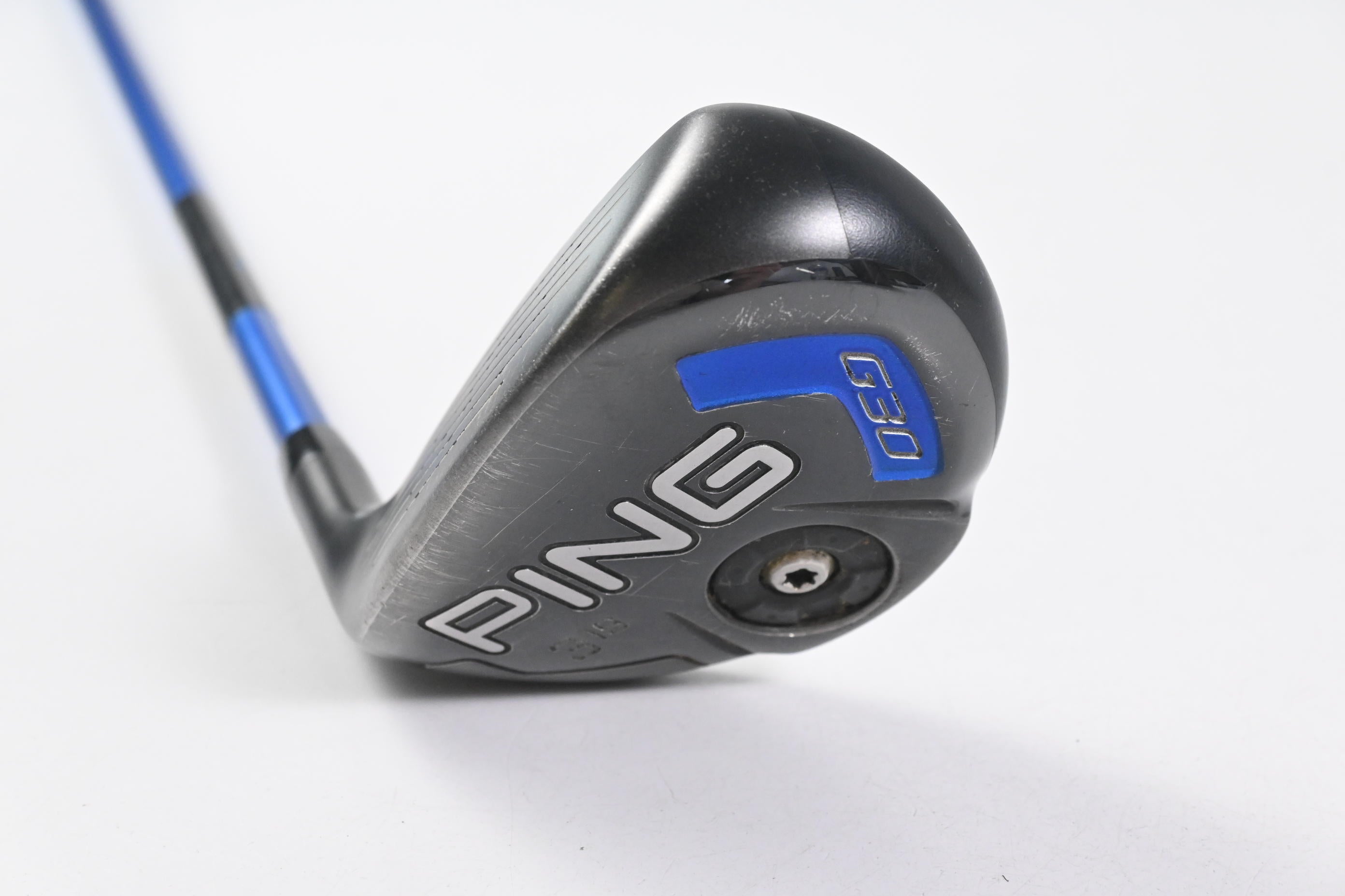 Left Hand Ping G30 #3 Hybrid / 19 Degree / Regular Flex Ping TFC 419 Shaft