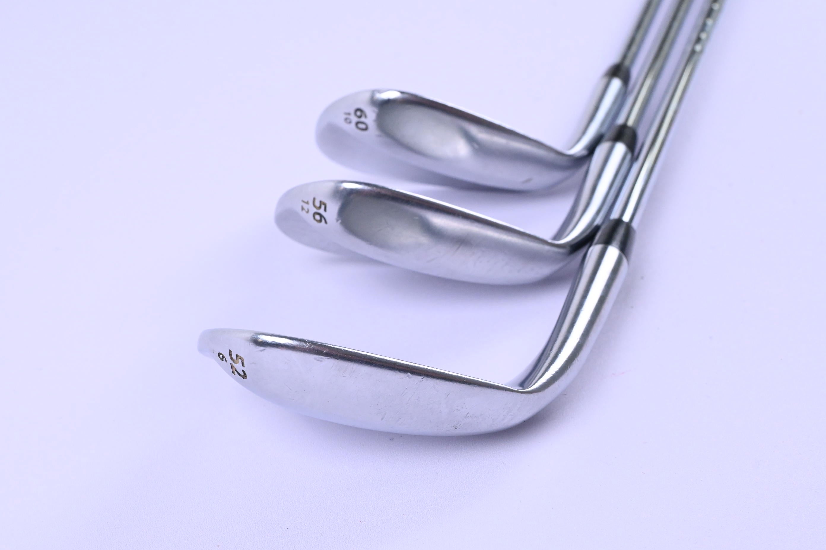 Caley Wedge Set / 52,56,60 Degree / Wedge Flex KBS Shafts