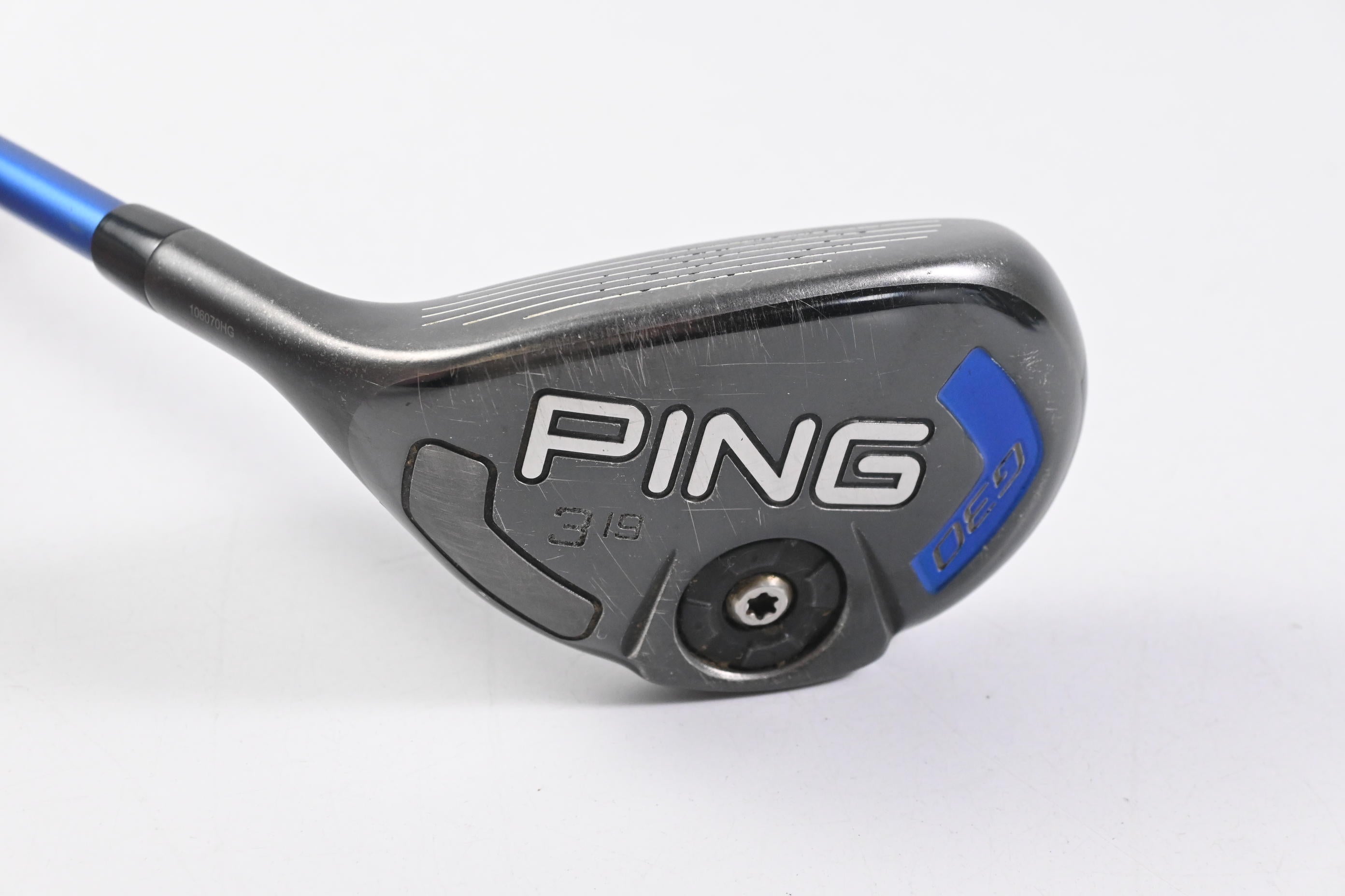 Left Hand Ping G30 #3 Hybrid / 19 Degree / Regular Flex Ping TFC 419 Shaft