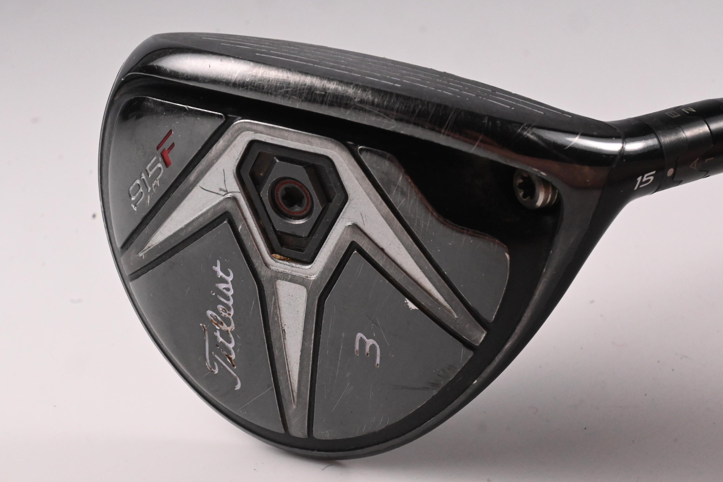 Titleist 915 F #3 Wood / 15 Degree / Stiff Flex Aldila Rogue Silver 70 Shaft