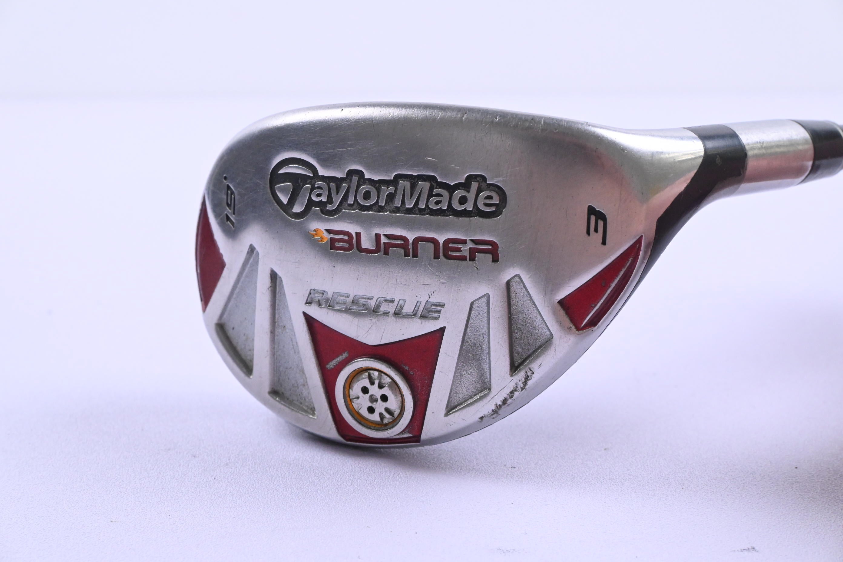 Taylormade Burner 2007 #3 Hybrid / 19 Degree / Regular Flex REAX 65 Shaft