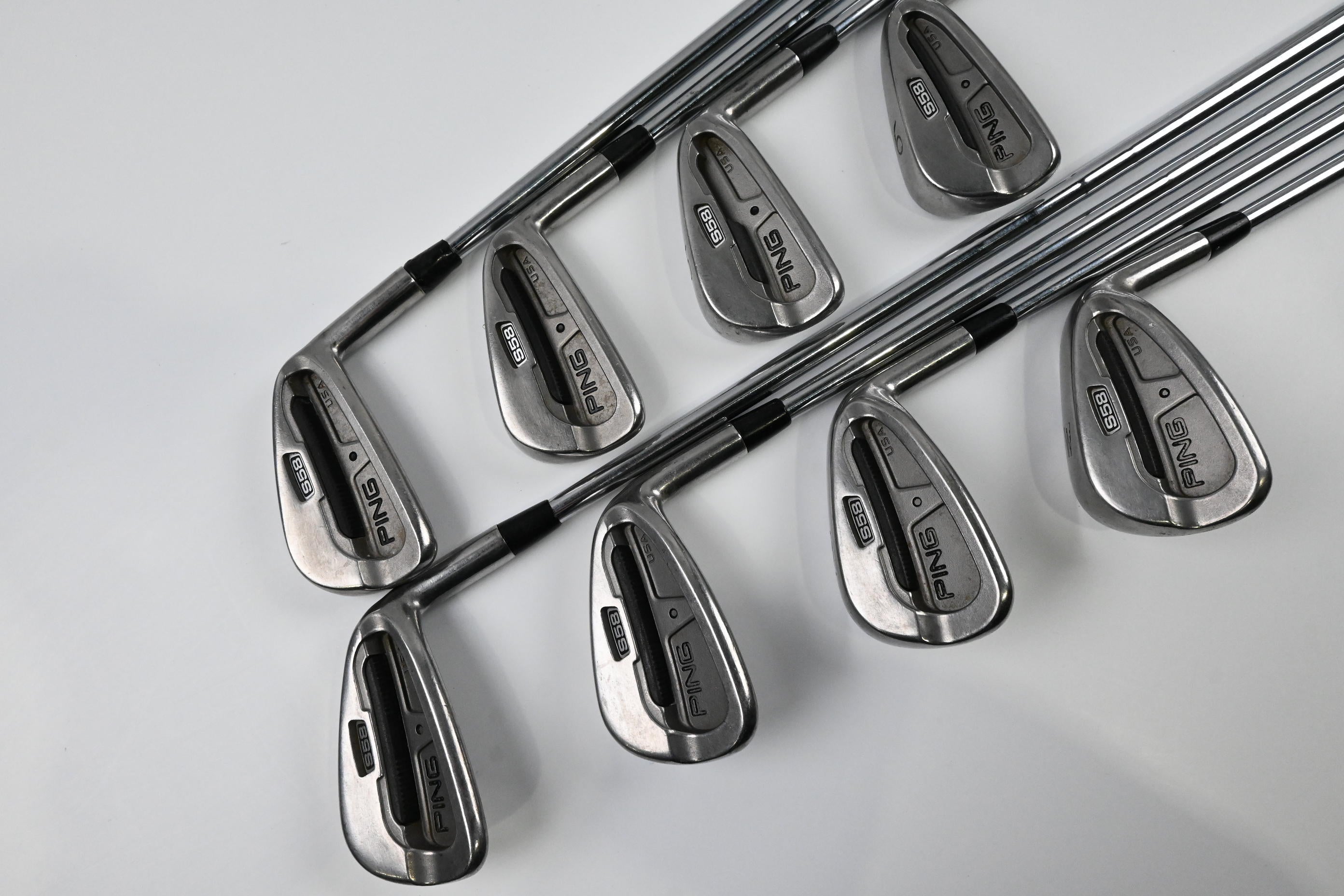 Ping S58 Irons / 3-PW / Black Dot / Stiff Flex True Temper Shafts