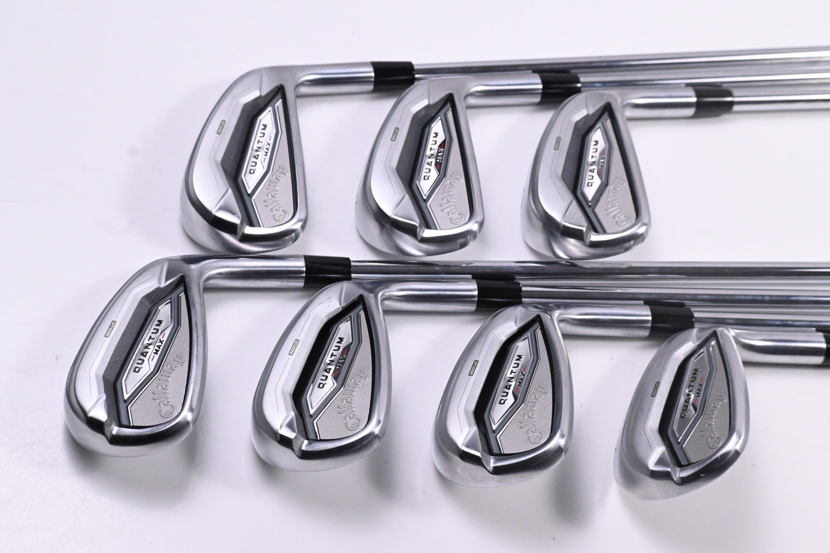 Callaway Quantum Max Irons / 5-PW+SW / Regular Flex KBS MAX 90 Shafts